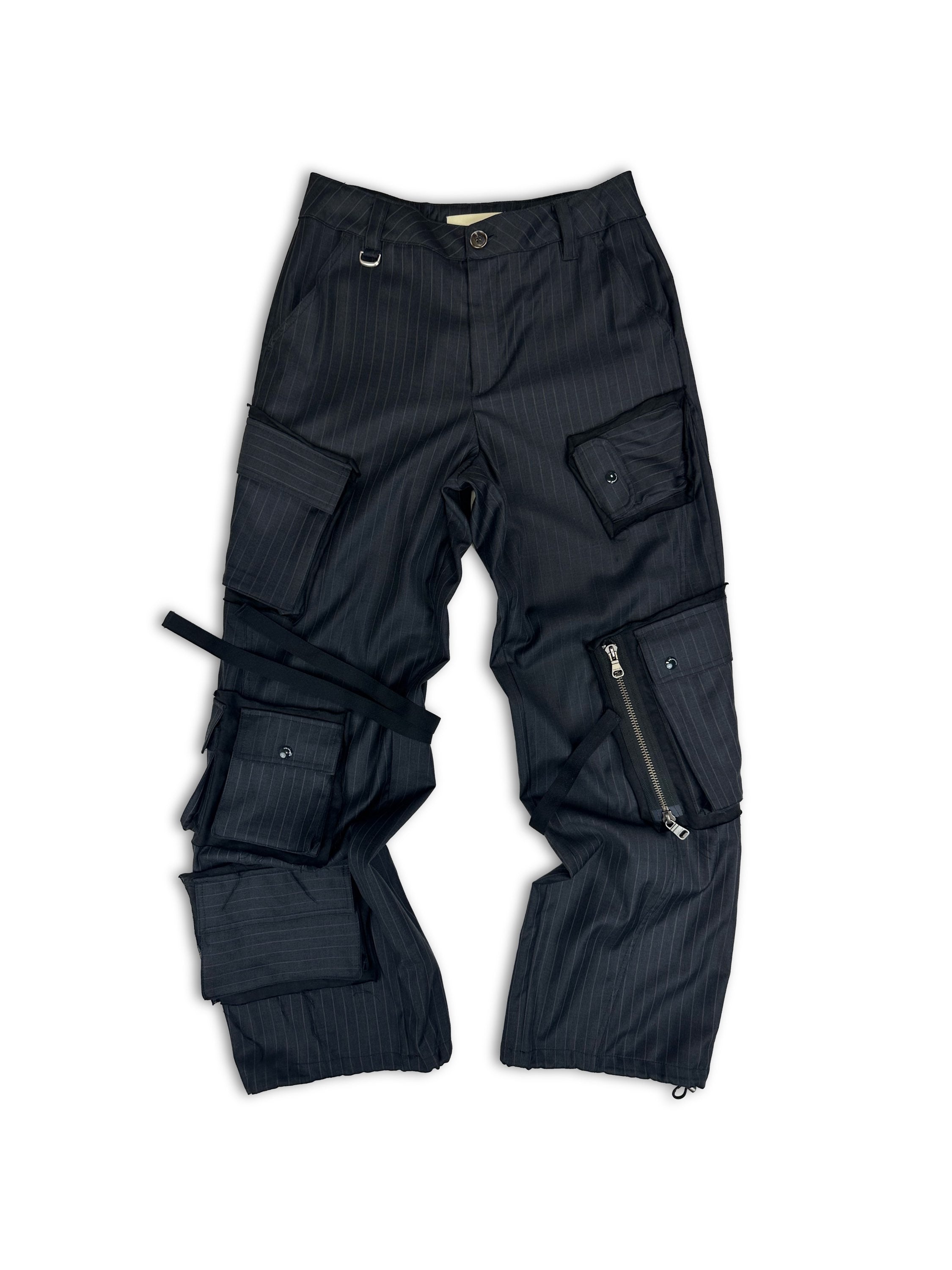 Anderson Bell Wide Cut Multi Pocket Utility Cargo Pants