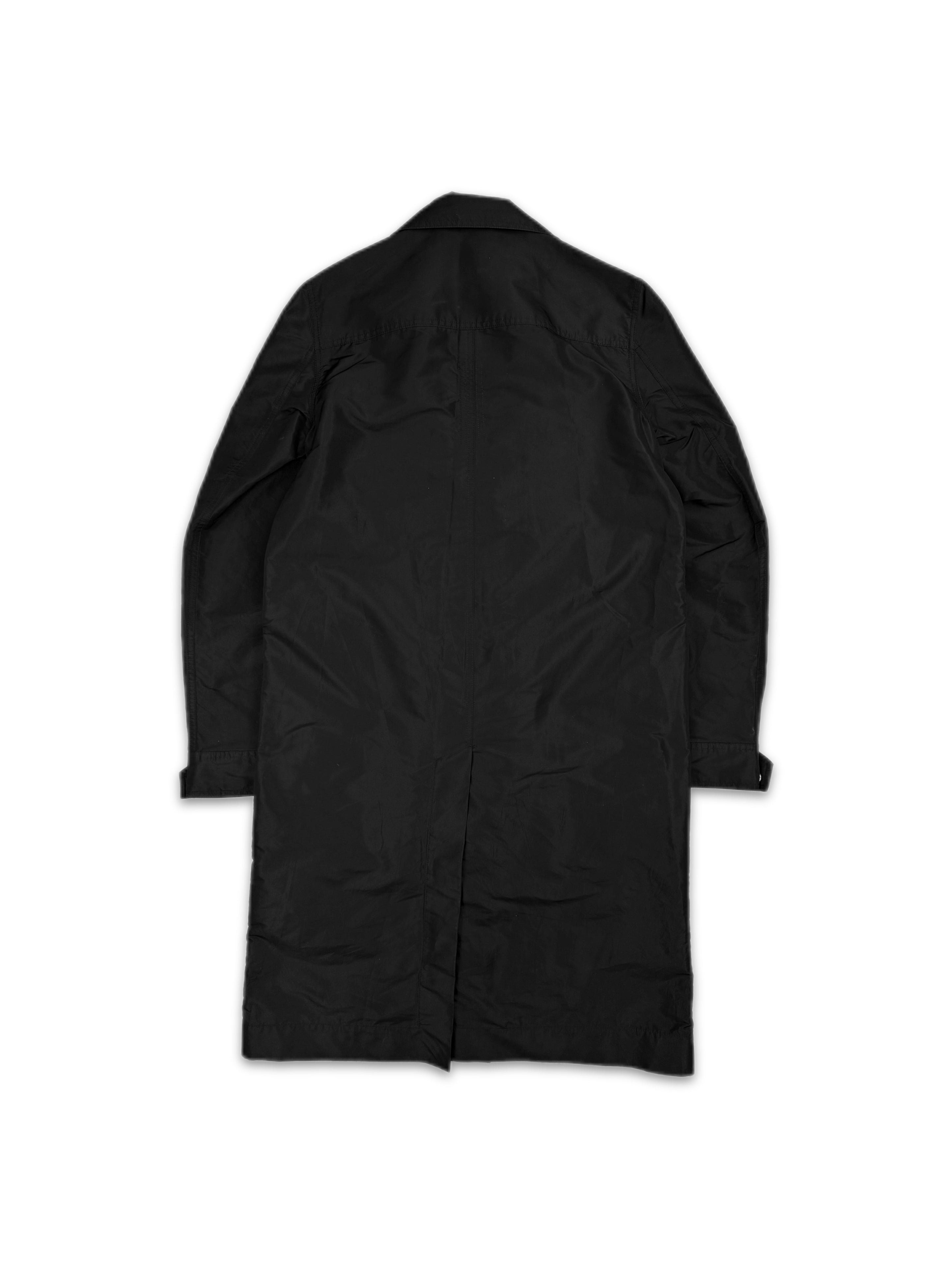 SS20 Rick Owens ‘Tecuatl’ Bauhaus Cargo Pocket Trench Coat