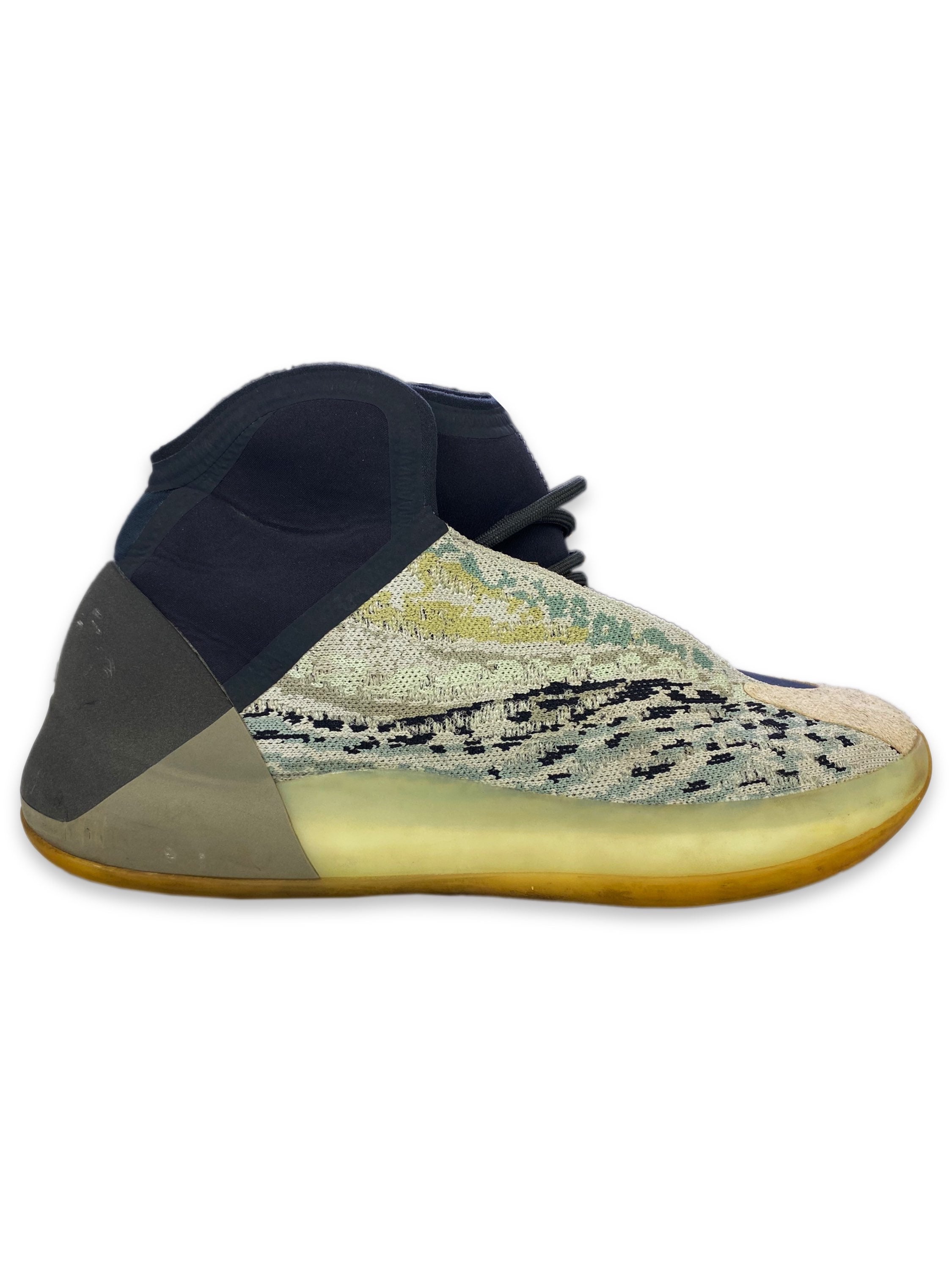 2021 Yeezy ‘Quantum’ Sea Teal High-top Sneakers