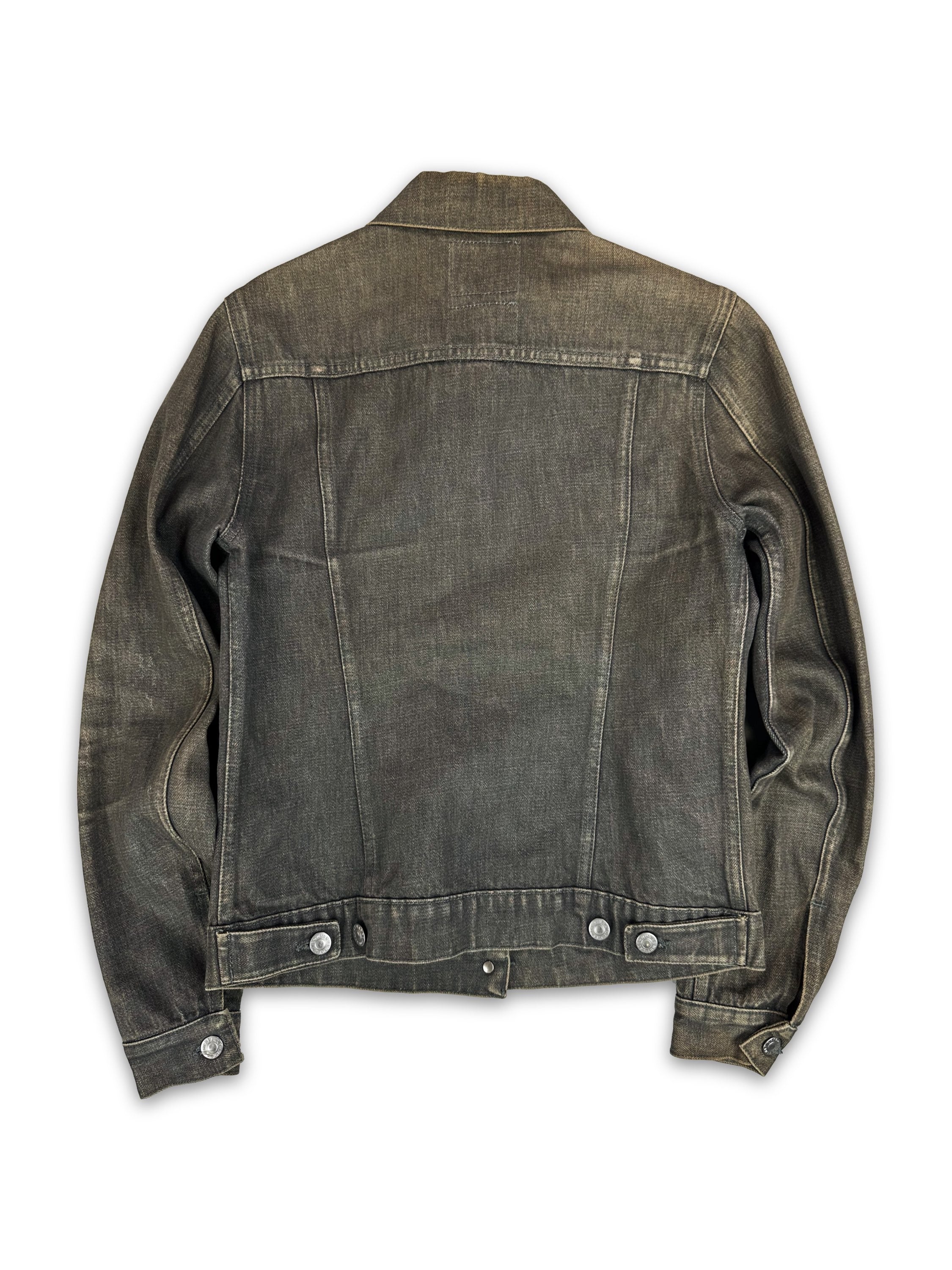 00s Helmut Lang Dirt Wash Raw Denim Jacket