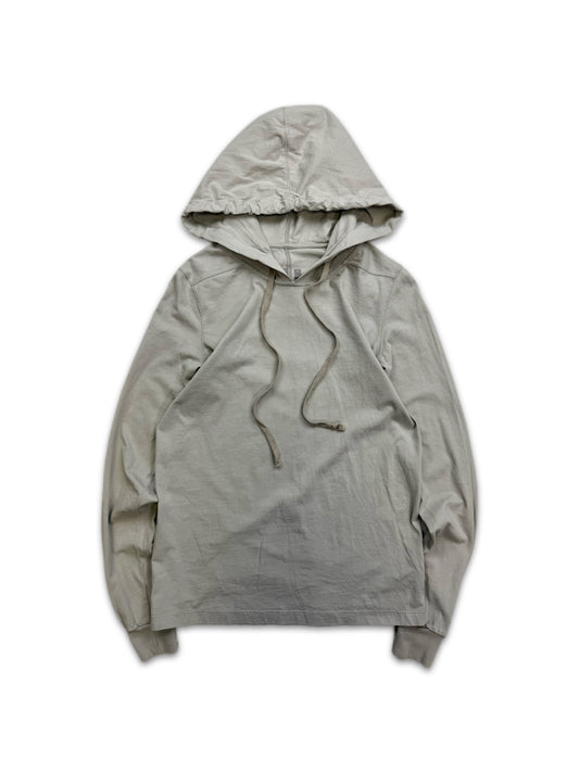 SS19 Rick Owens ‘Babel’ Light Weight Oyster Hoodie