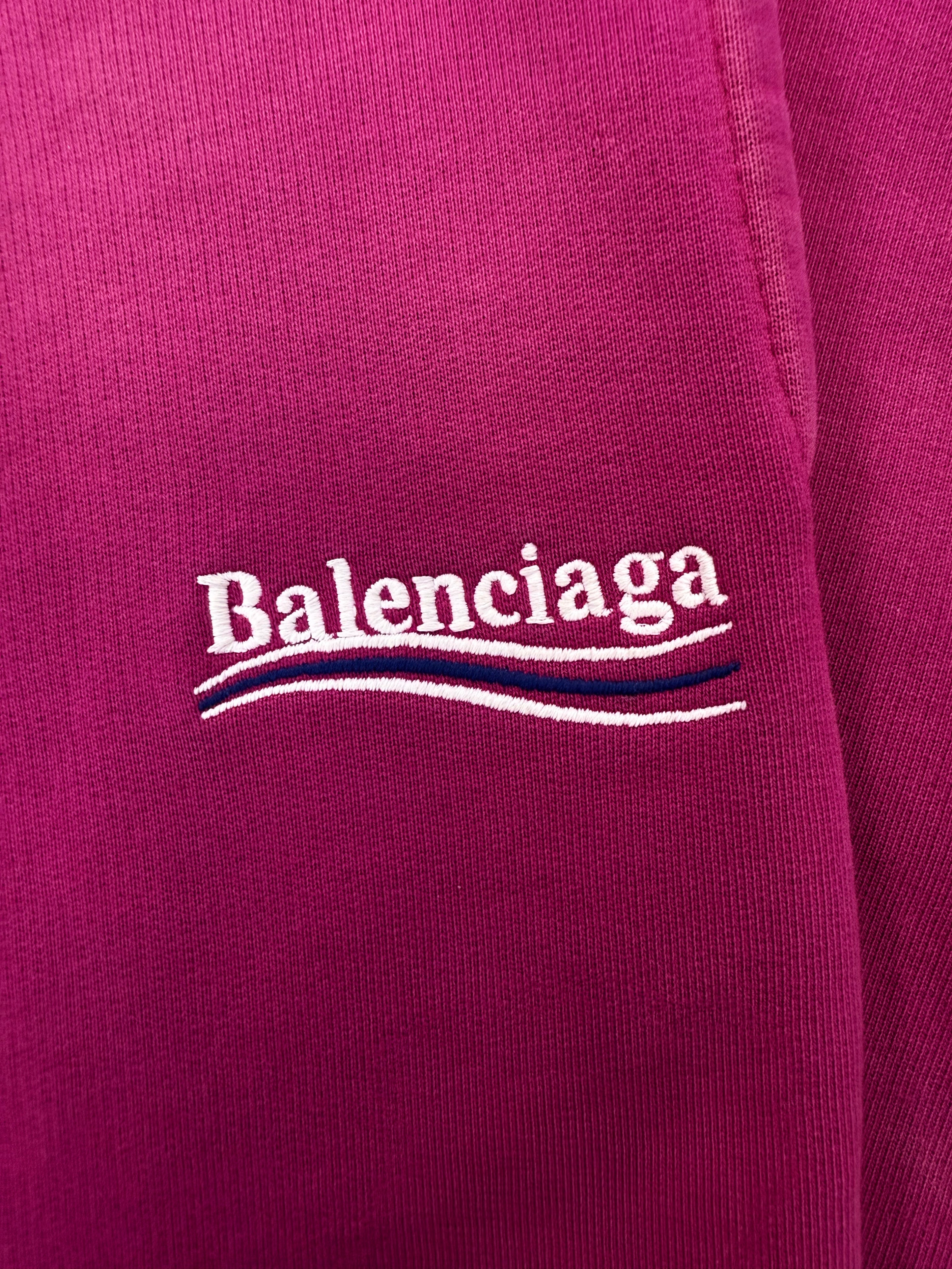 AW22 Balenciaga ‘Campaign’ Logo Embroidered Heavy Sweatpants