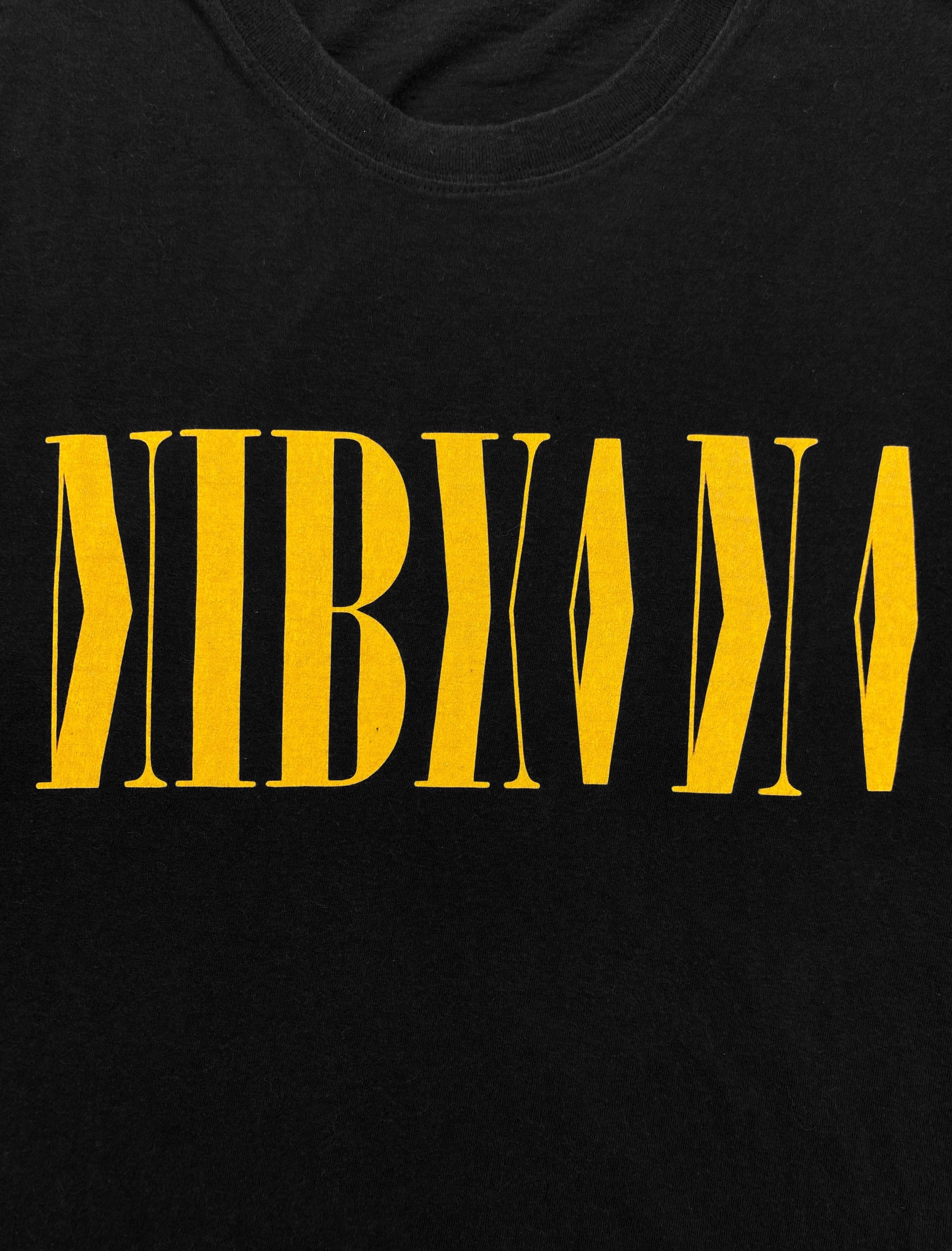 Undercover ‘Nirvana’ Mirrored Logo Black Graphic T-Shirt