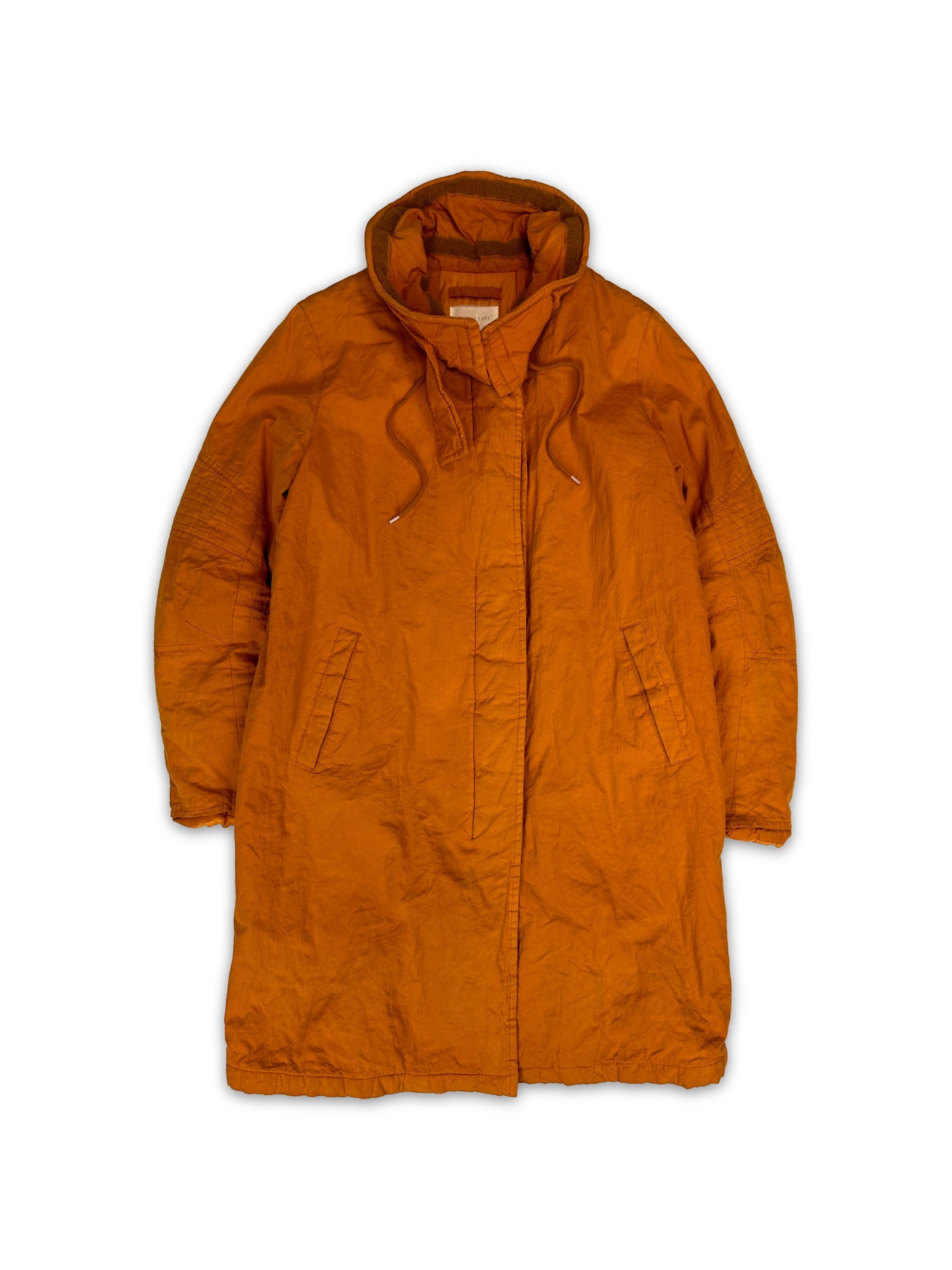 AW99 Helmut Lang ‘Safety Orange’ Astro Trench Coat