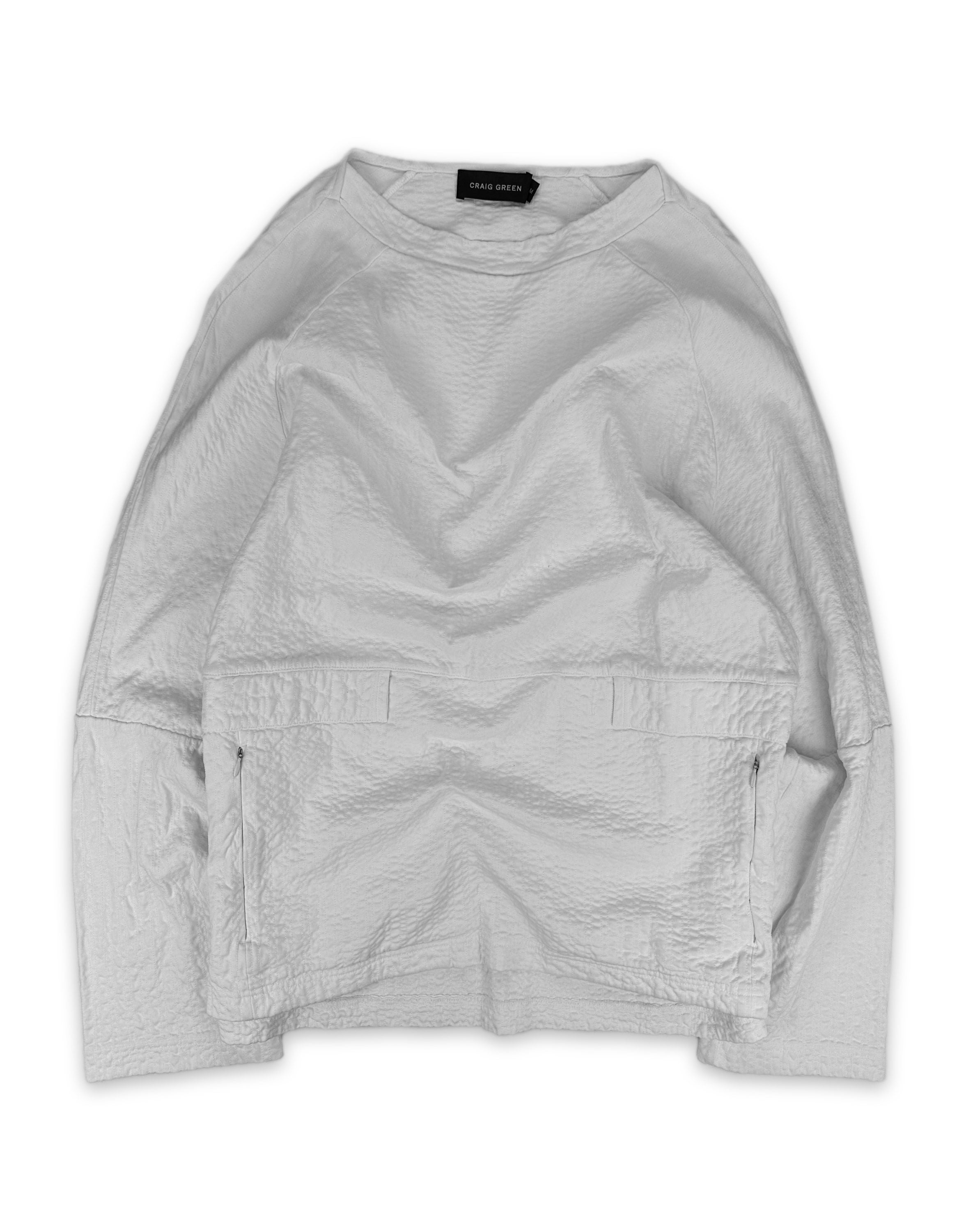 Craig Green White Multi Pocket Heavyweight Crewneck
