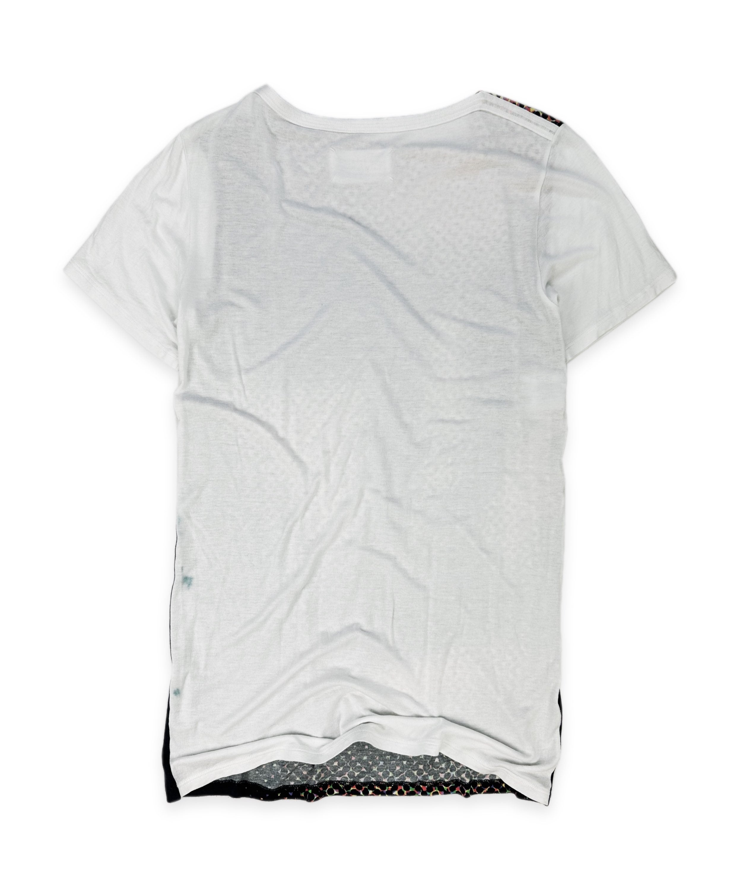 SS01 Maison Margiela ‘Face’ Pointillism Negative T-Shirt