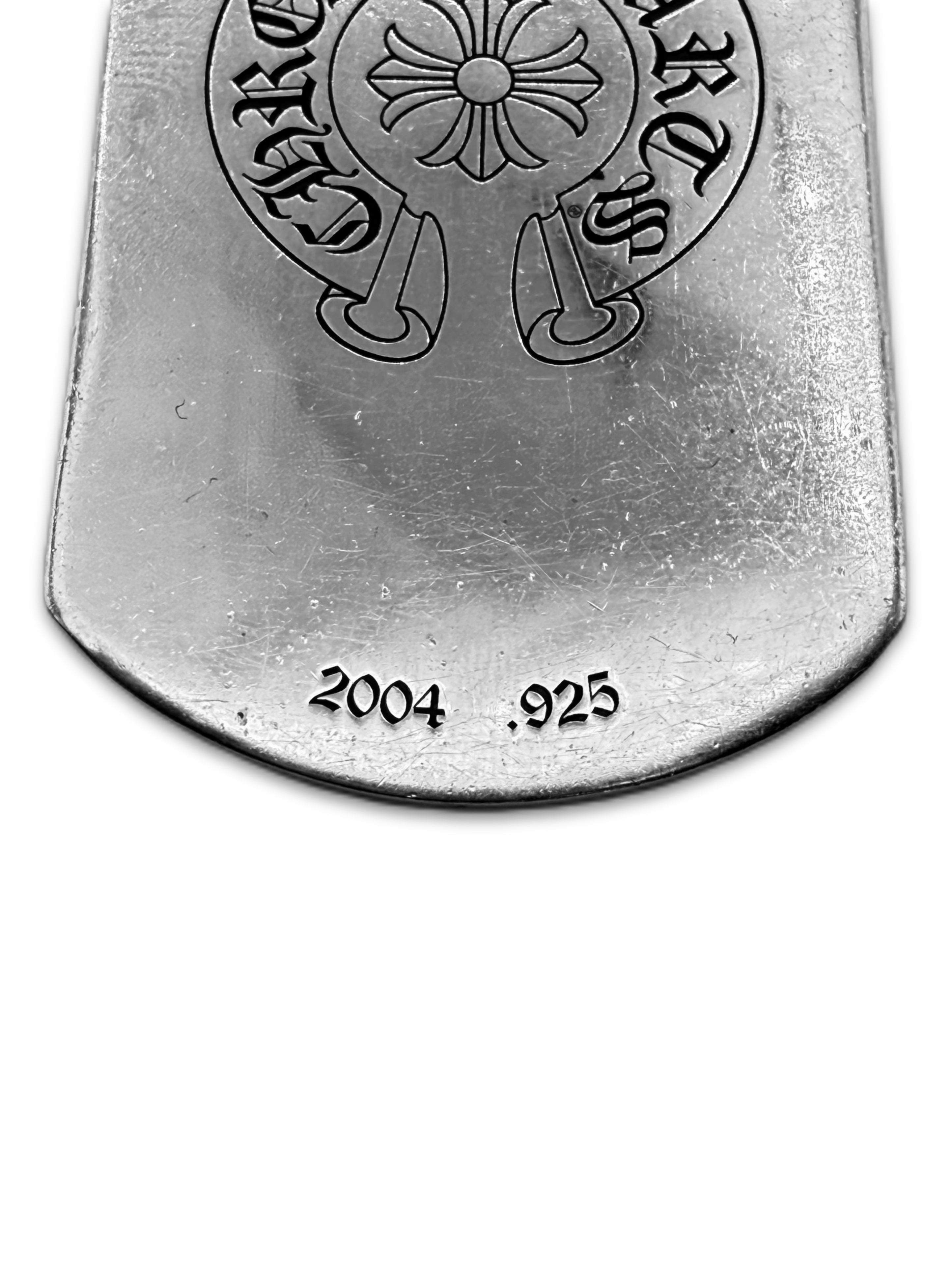 Chrome Hearts ‘Fuck You’ New York Horse Shoe Dog Tag