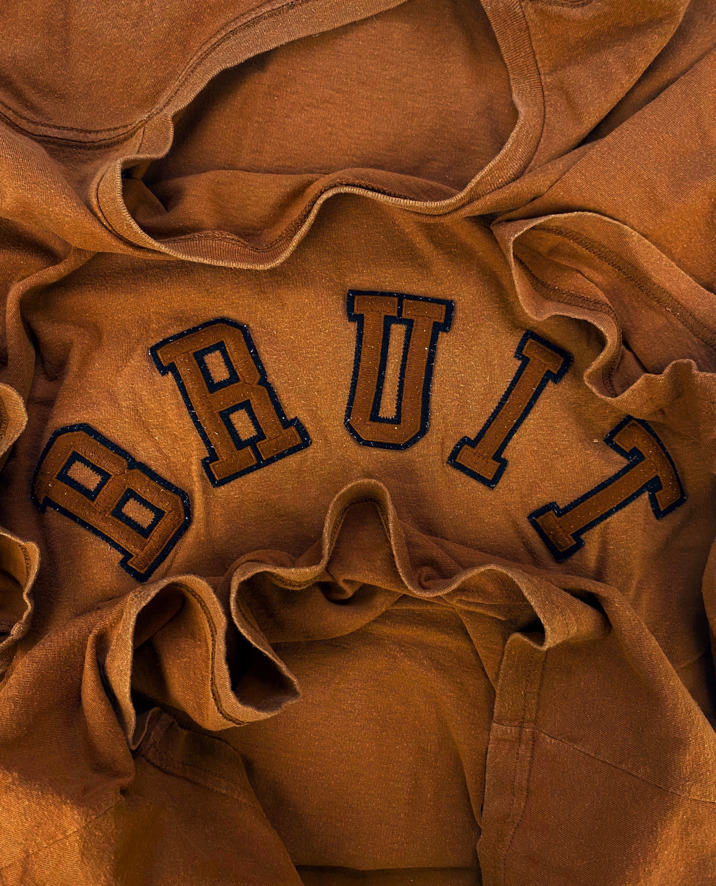 Undercover ‘Bruit’ Burnt Orange Collegiate Logo T-Shirt