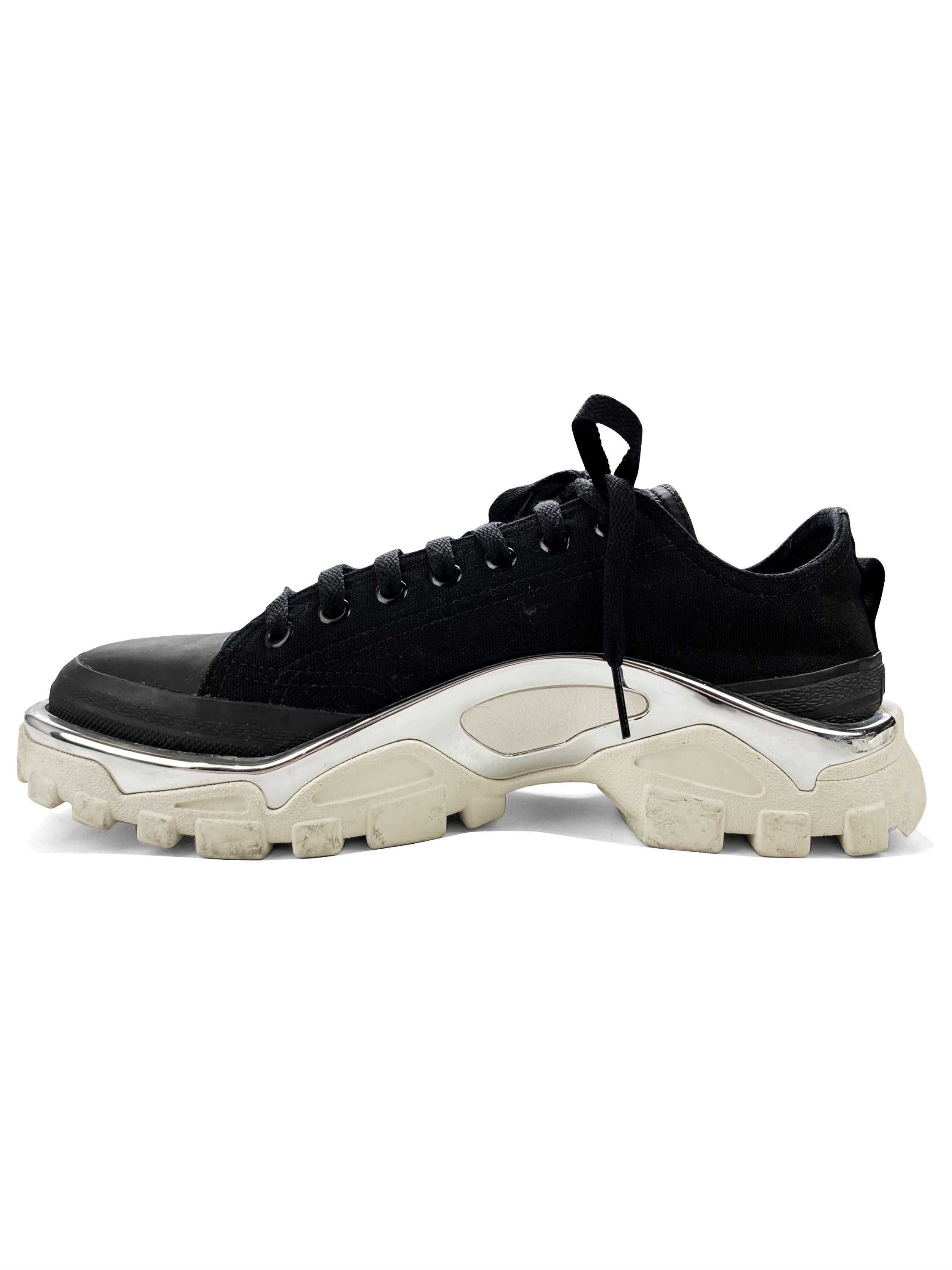 Raf Simons x Adidas Oreo Metallic Detroit Runner