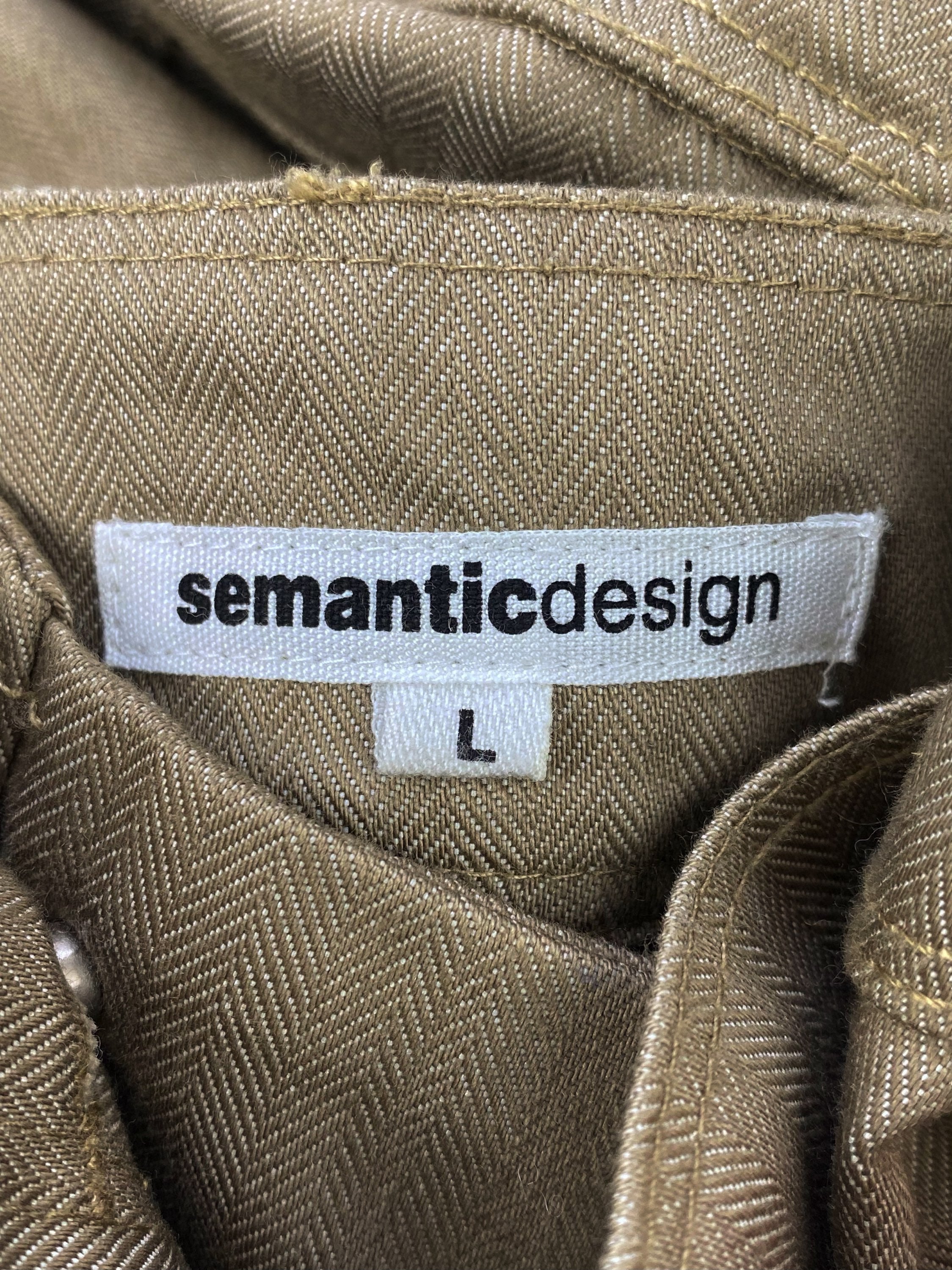 00s Semantic Design Multi Zip Pocket Nylon Cargo Pants