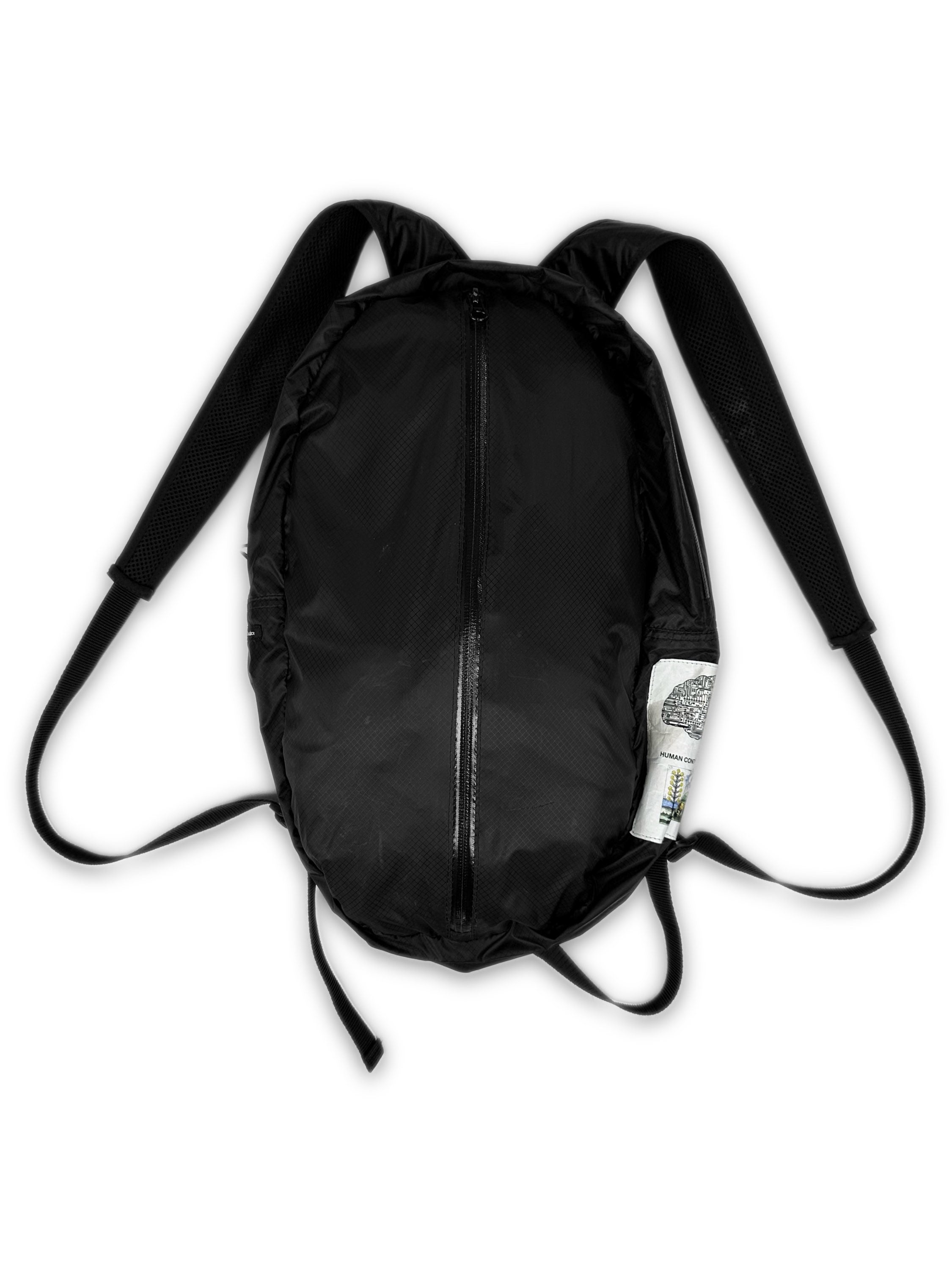 AW18 Undercover ‘Bat Wing’ Black Nylon Transformable Backpack