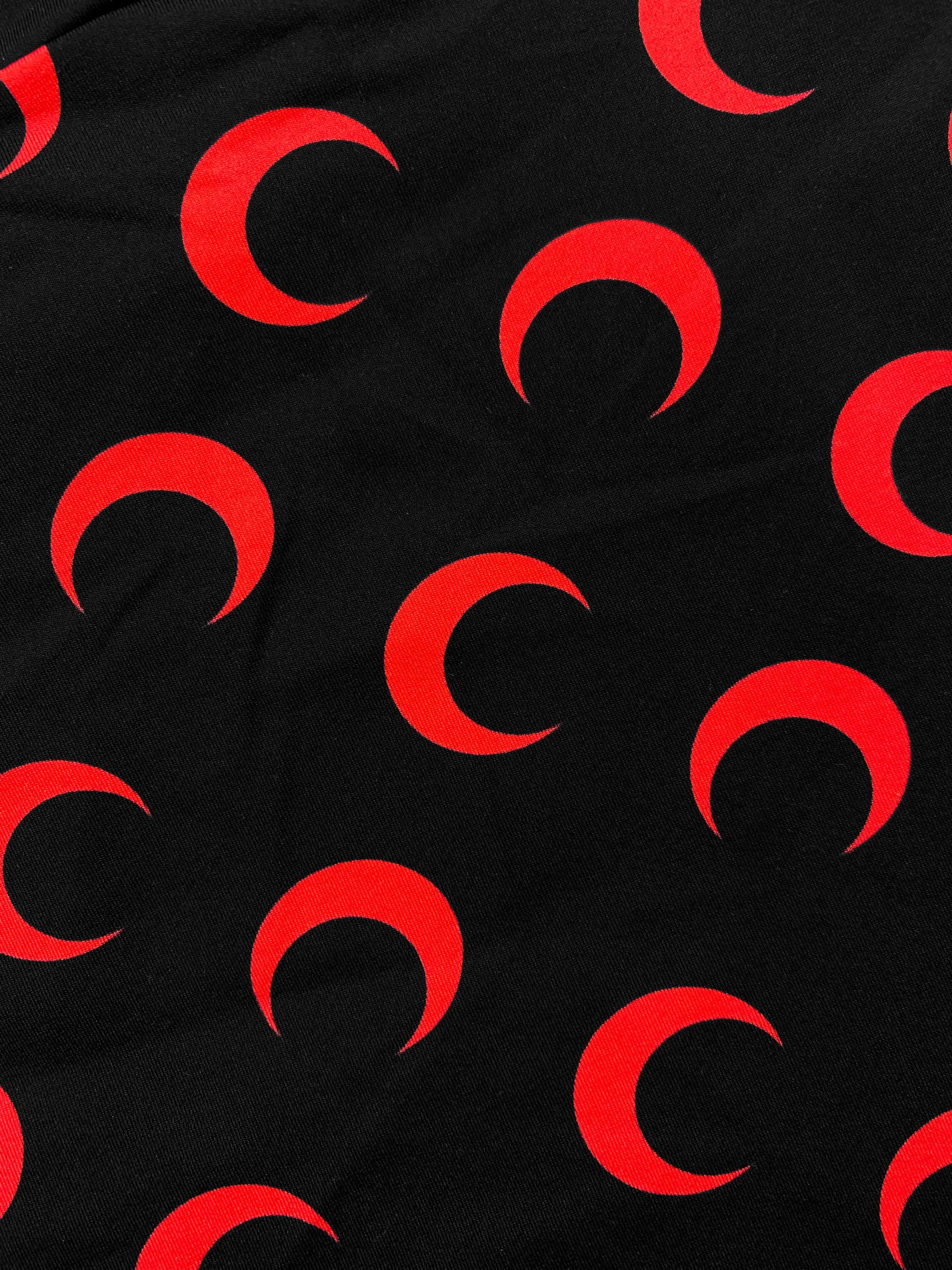SS22 Marine Serre Monogram Moon Crescent Balaclava