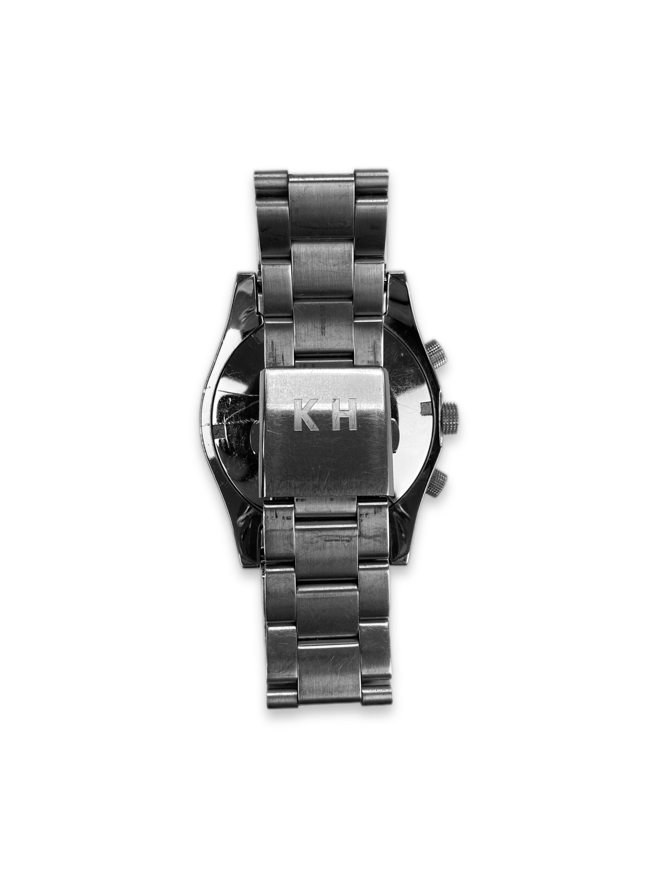 Katharine Hamnett Chronograph Silver Metallic Watch