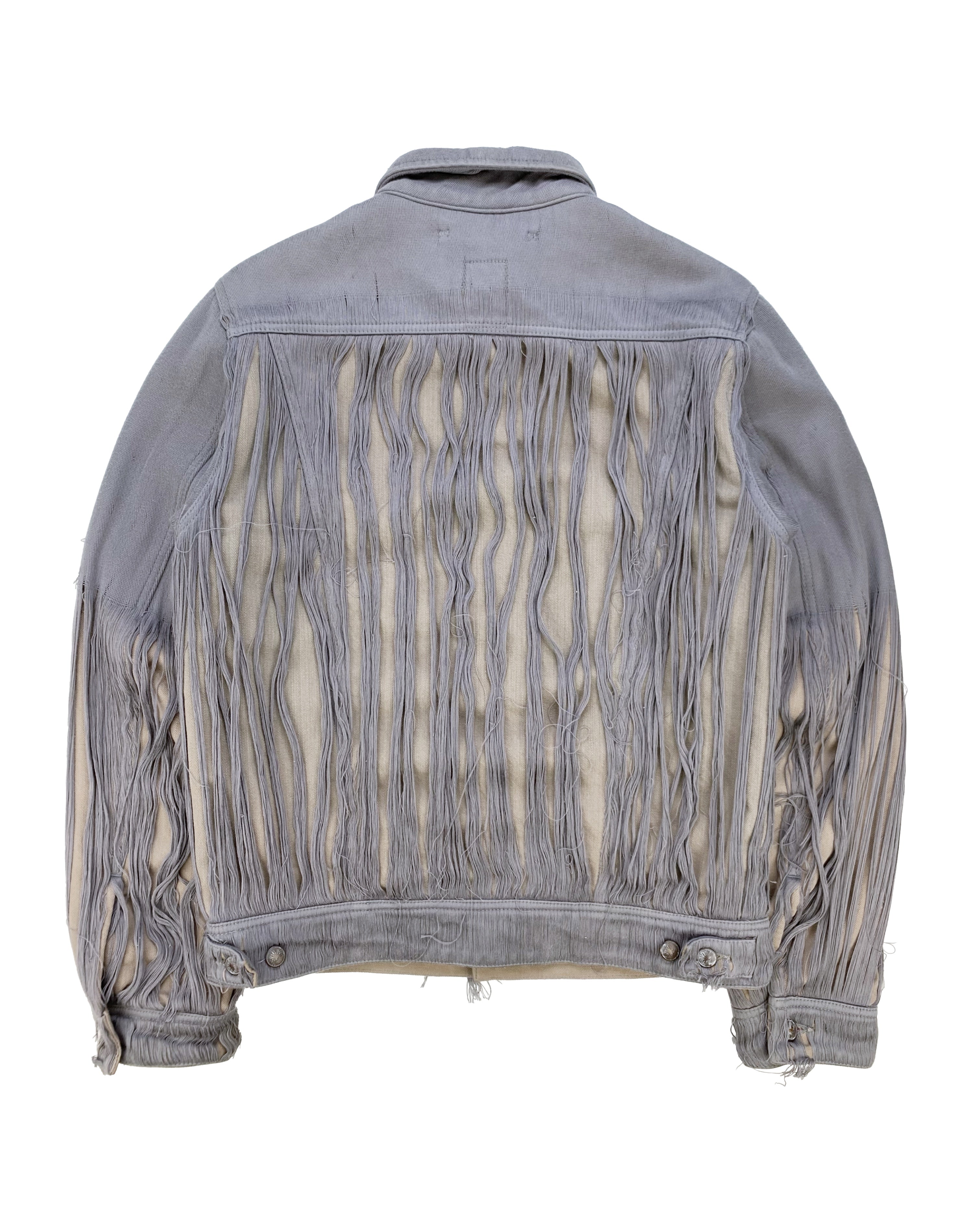 AW07 Mihara Yasuhiro ‘Mummy’ Distressed Lilac Jacket
