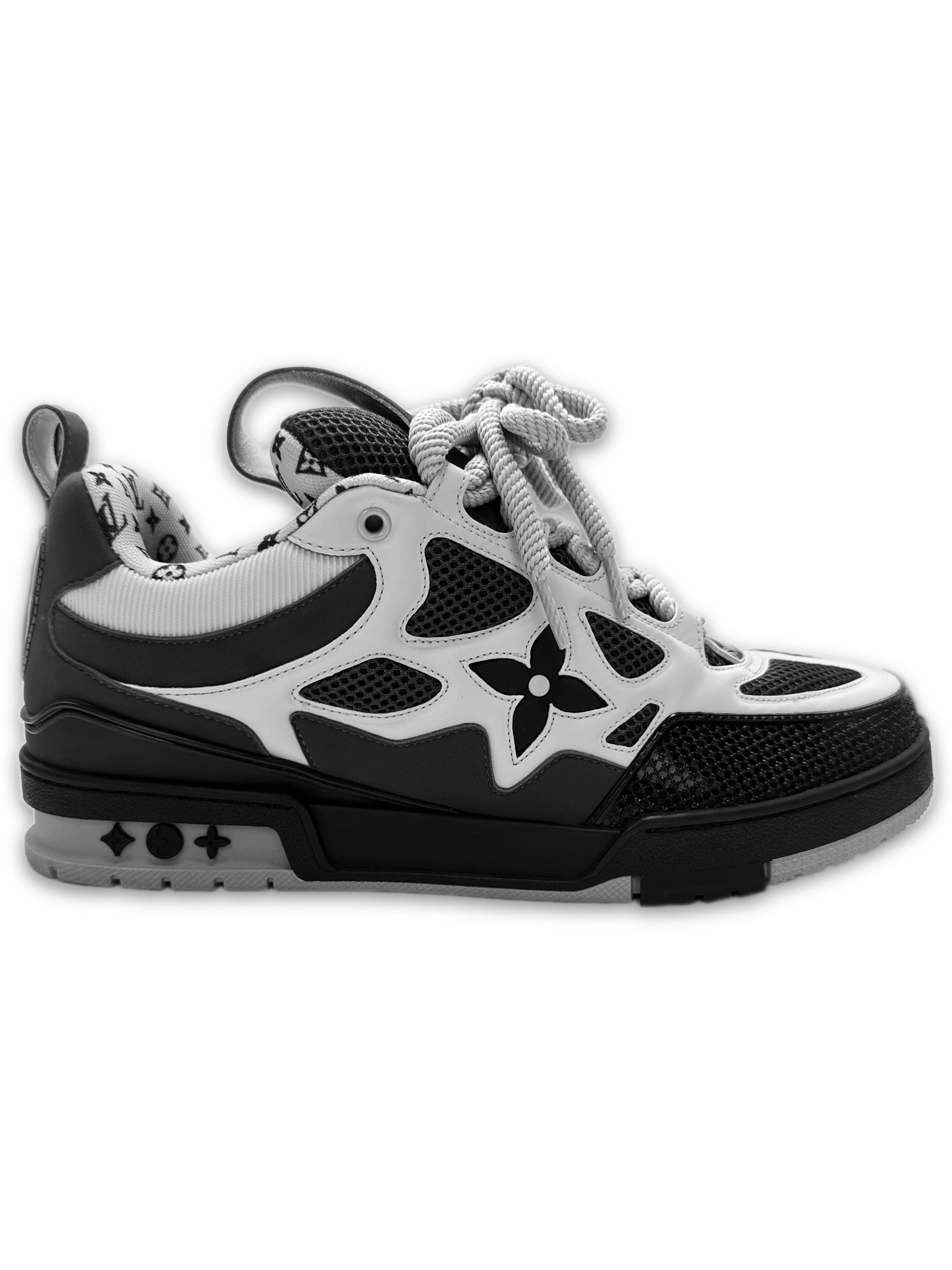 AW22 Louis Vuitton by Virgil Abloh ‘Skate’ Wide Tongue Monogram Sneakers
