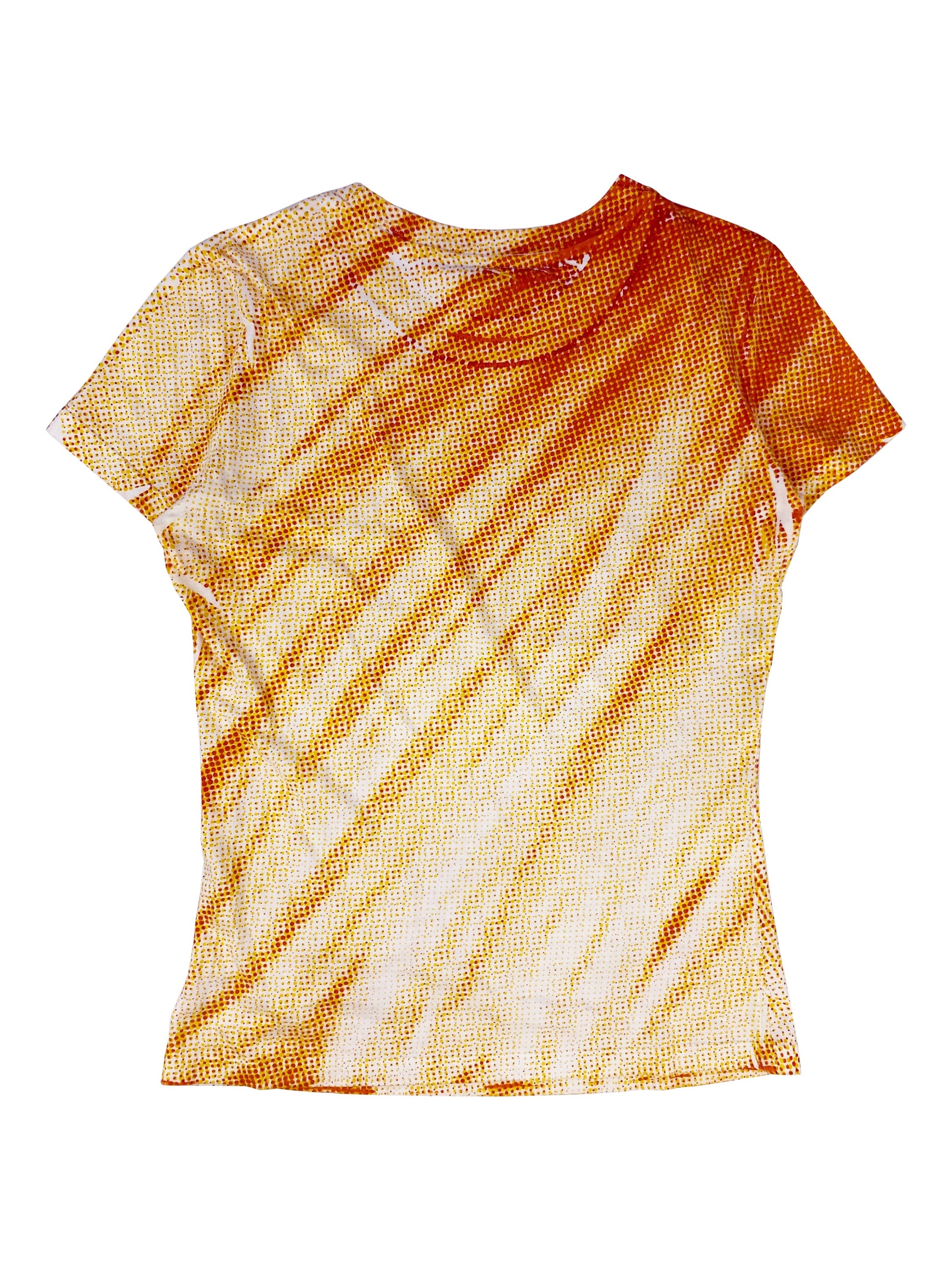 SS04 Maison Margiela Face Pointillism Full Print T-Shirt