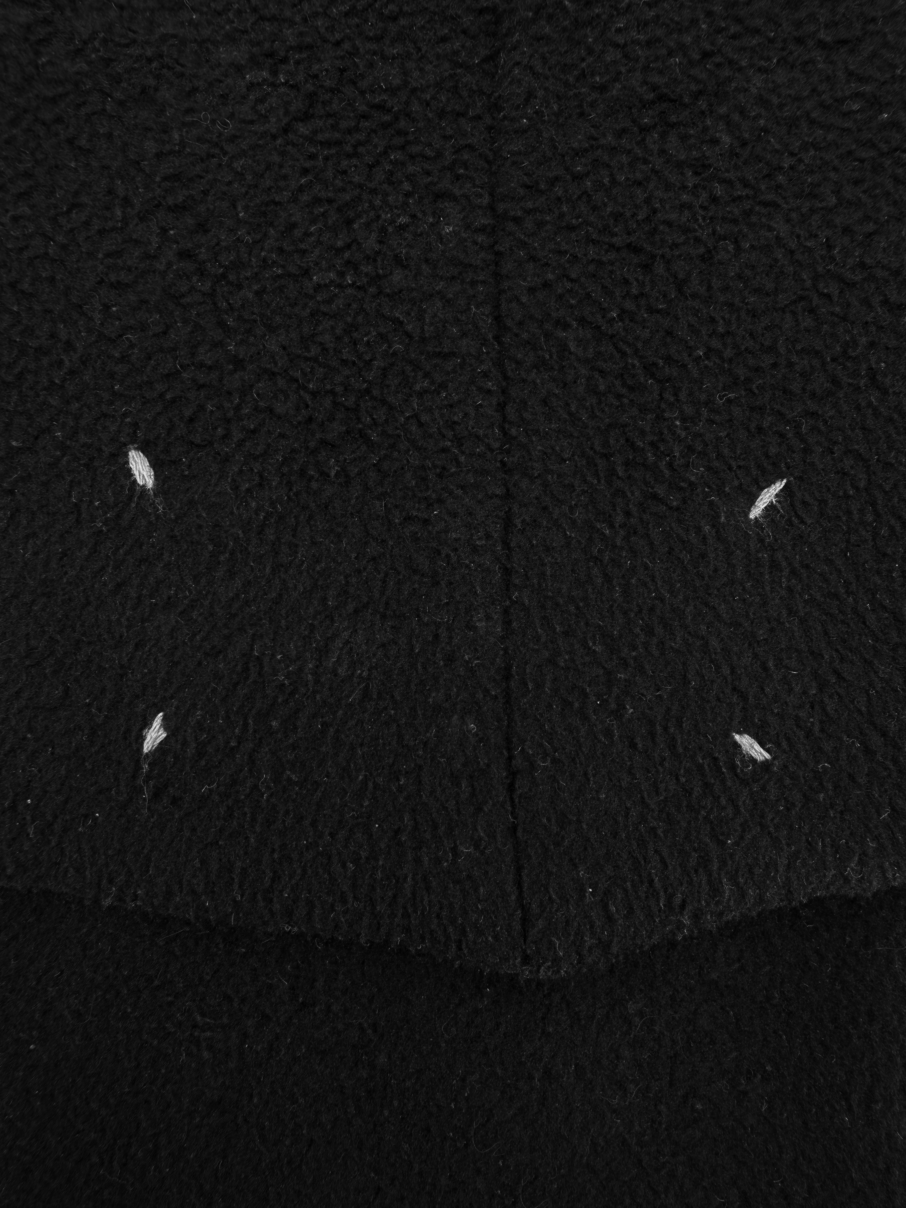 90s Maison Margiela Fleece Black Arm Warmers