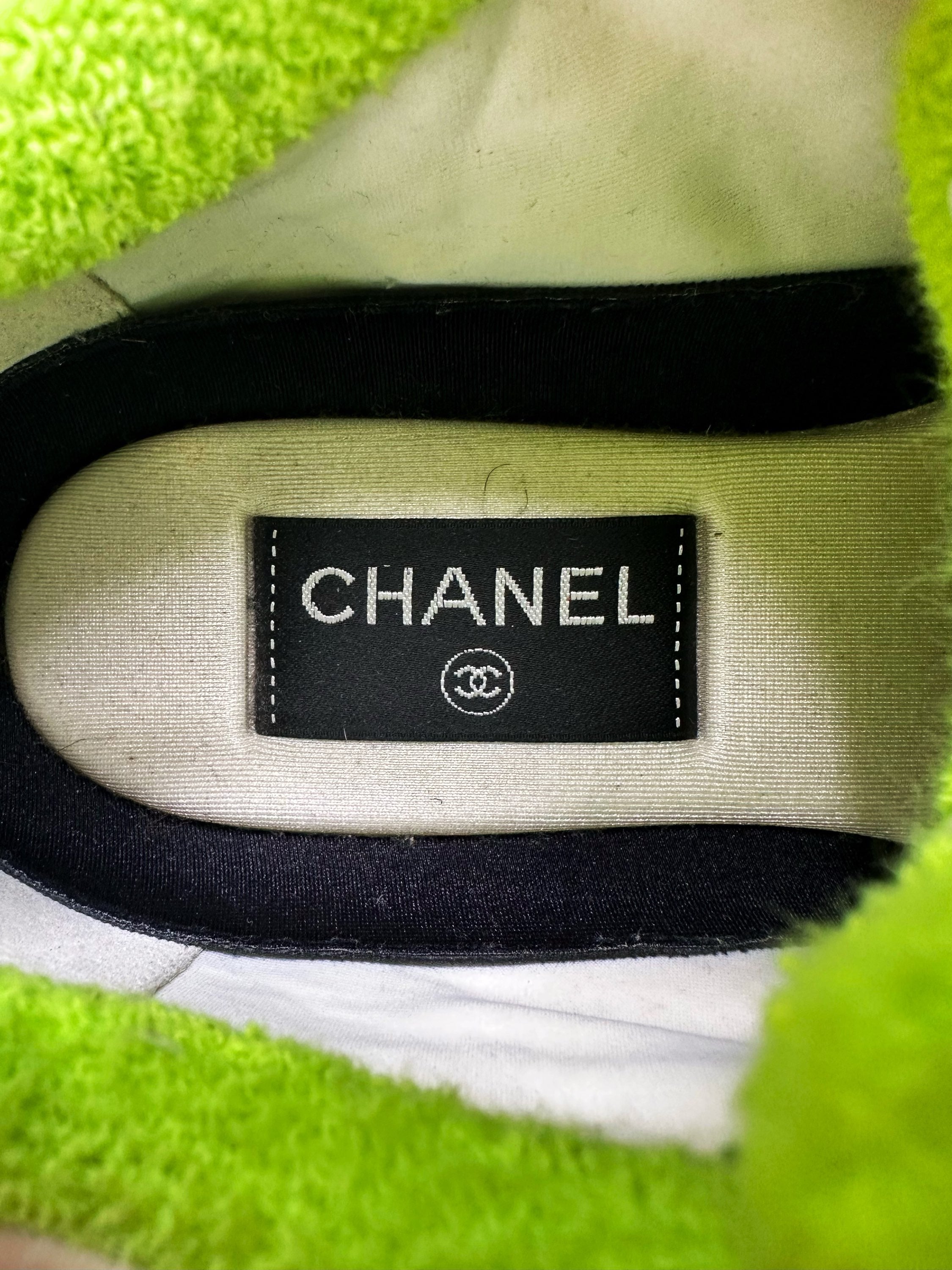 2018 Chanel ‘CC’ Logo Suede Lambskin Pastel Sneakers
