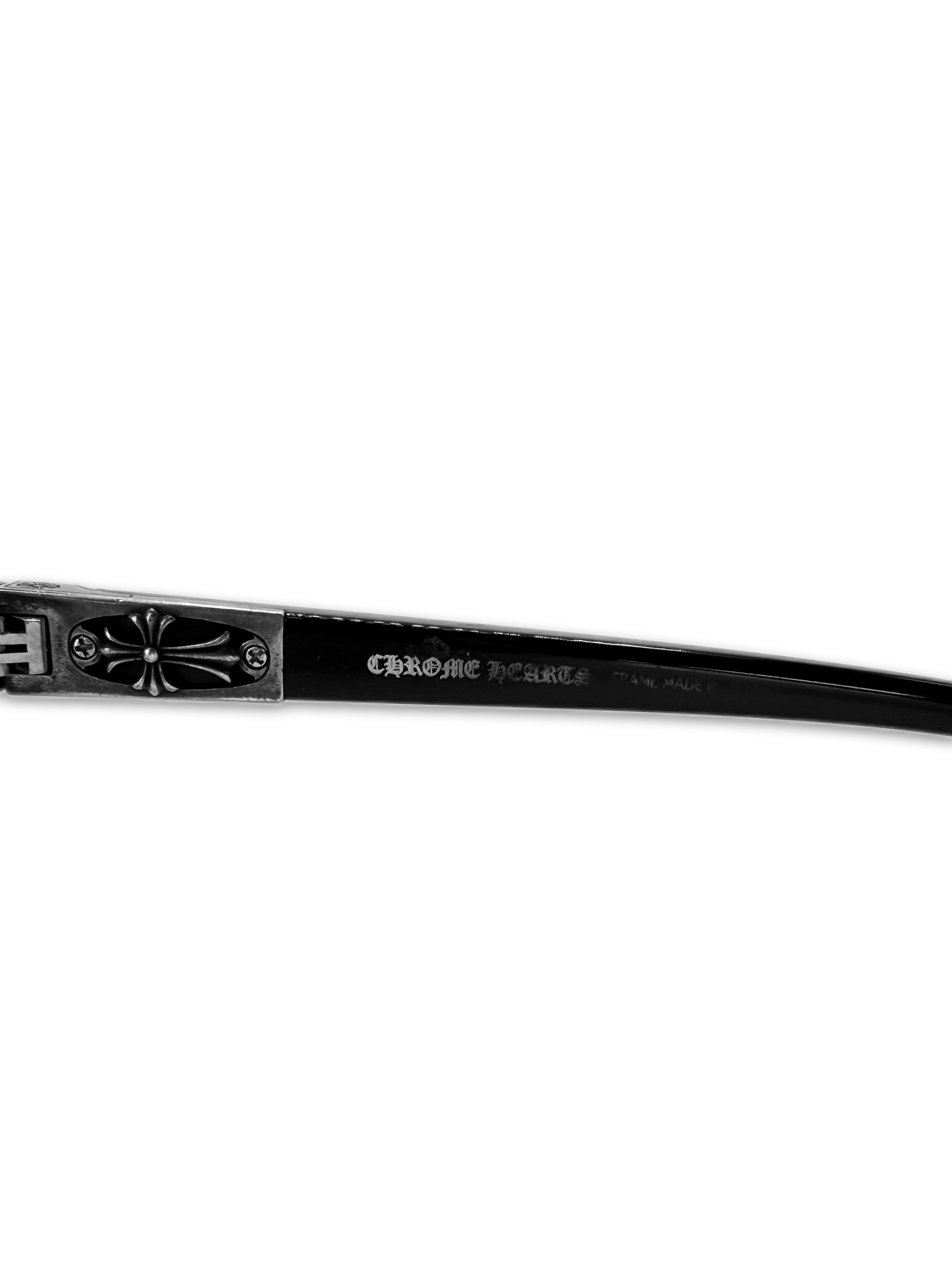 Chrome Hearts ‘Penetranus’ Blue Tint Cross .925 Silver Sunglasses