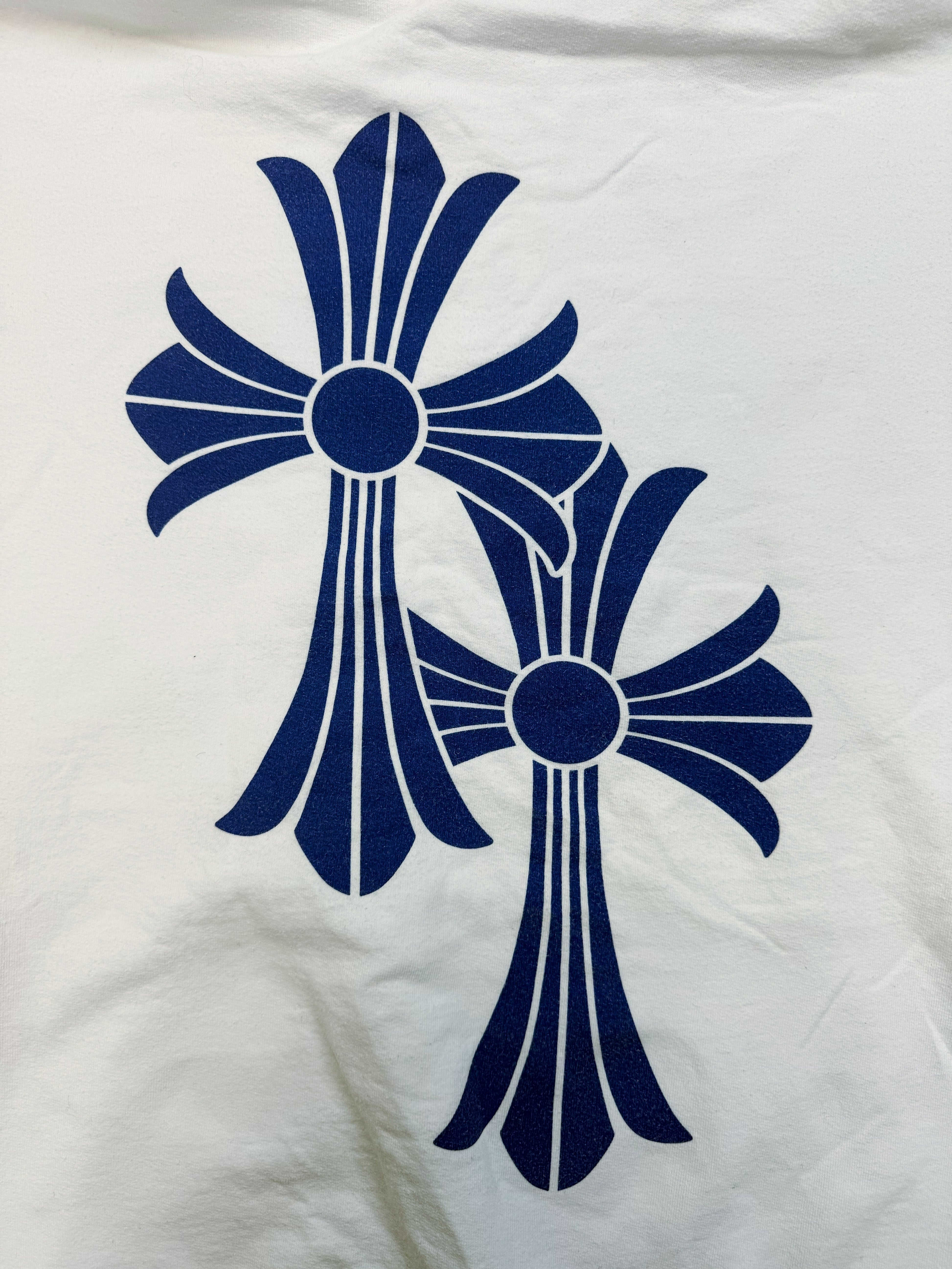 Chrome Hearts Los Angeles Exclusive Rhodium White Hoodie