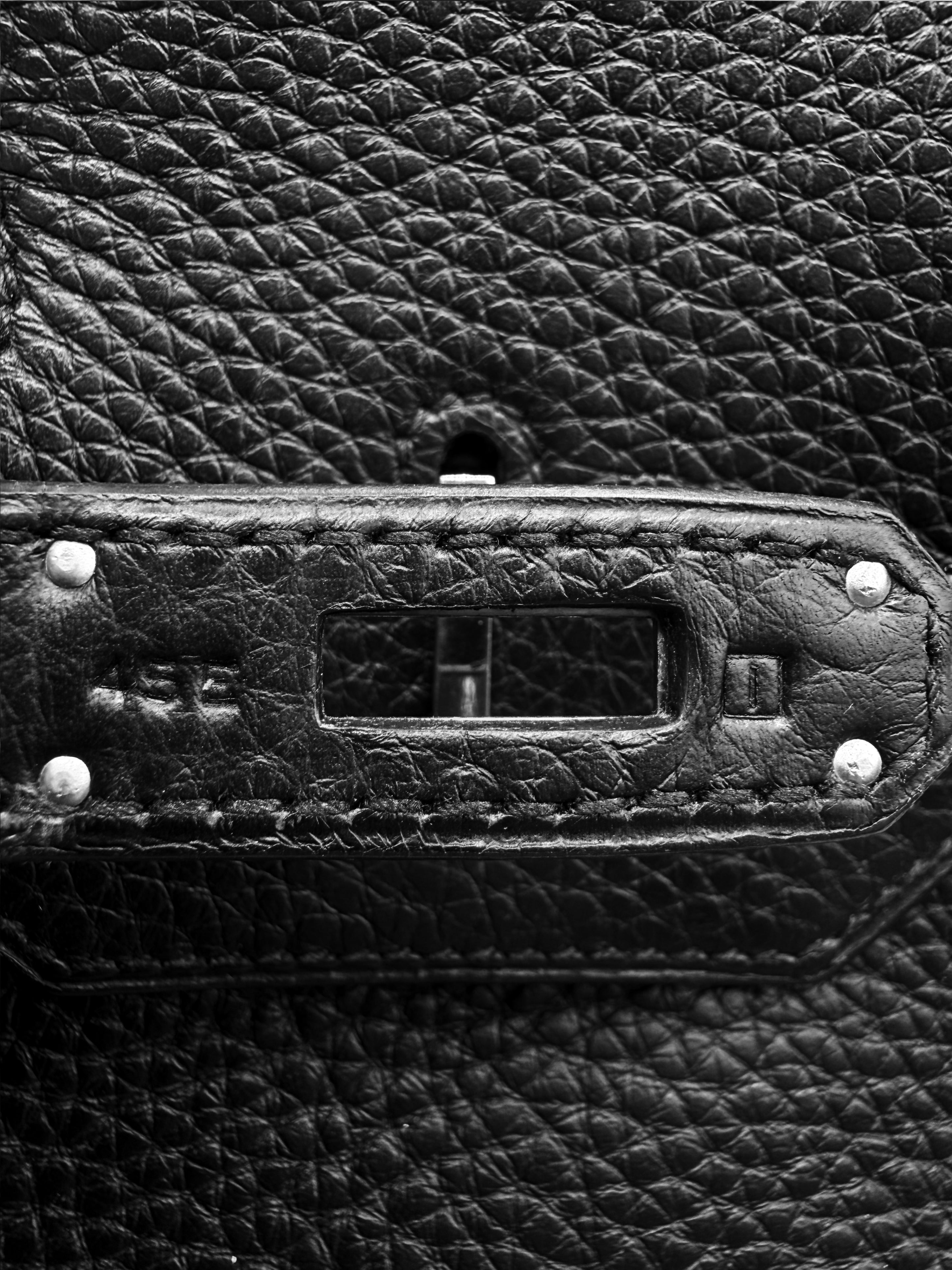 2005 Hermès Birkin 35 Noir Togo Leather Palladium Handbag