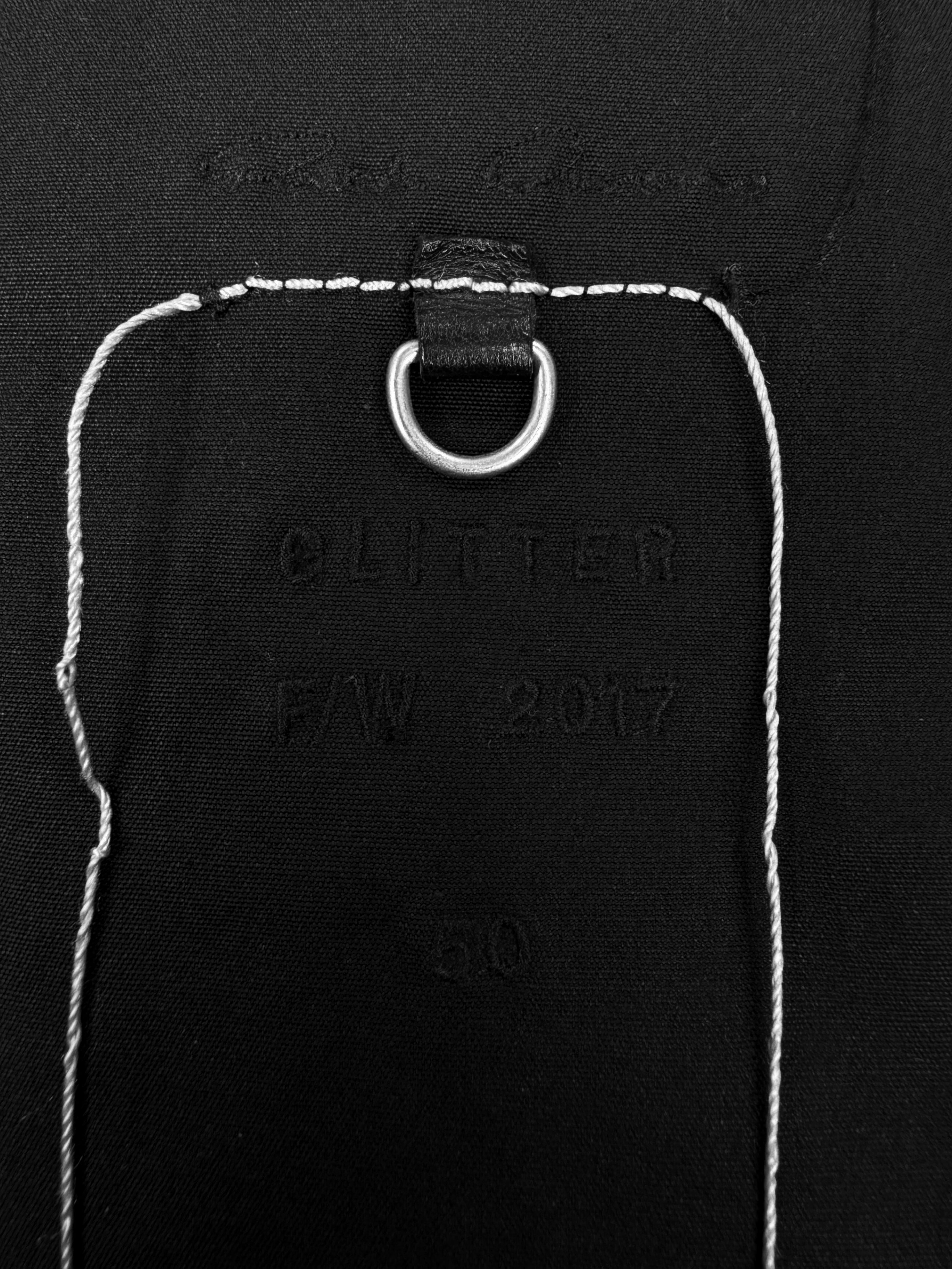 AW17 Rick Owens ‘Glitter’ Keyring Down Fill Puffer Trench Coat