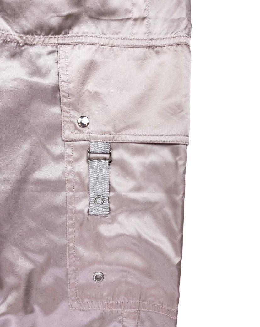 FW99 Prada Astro Cargo Aviator Belted Bondage Rose Pants