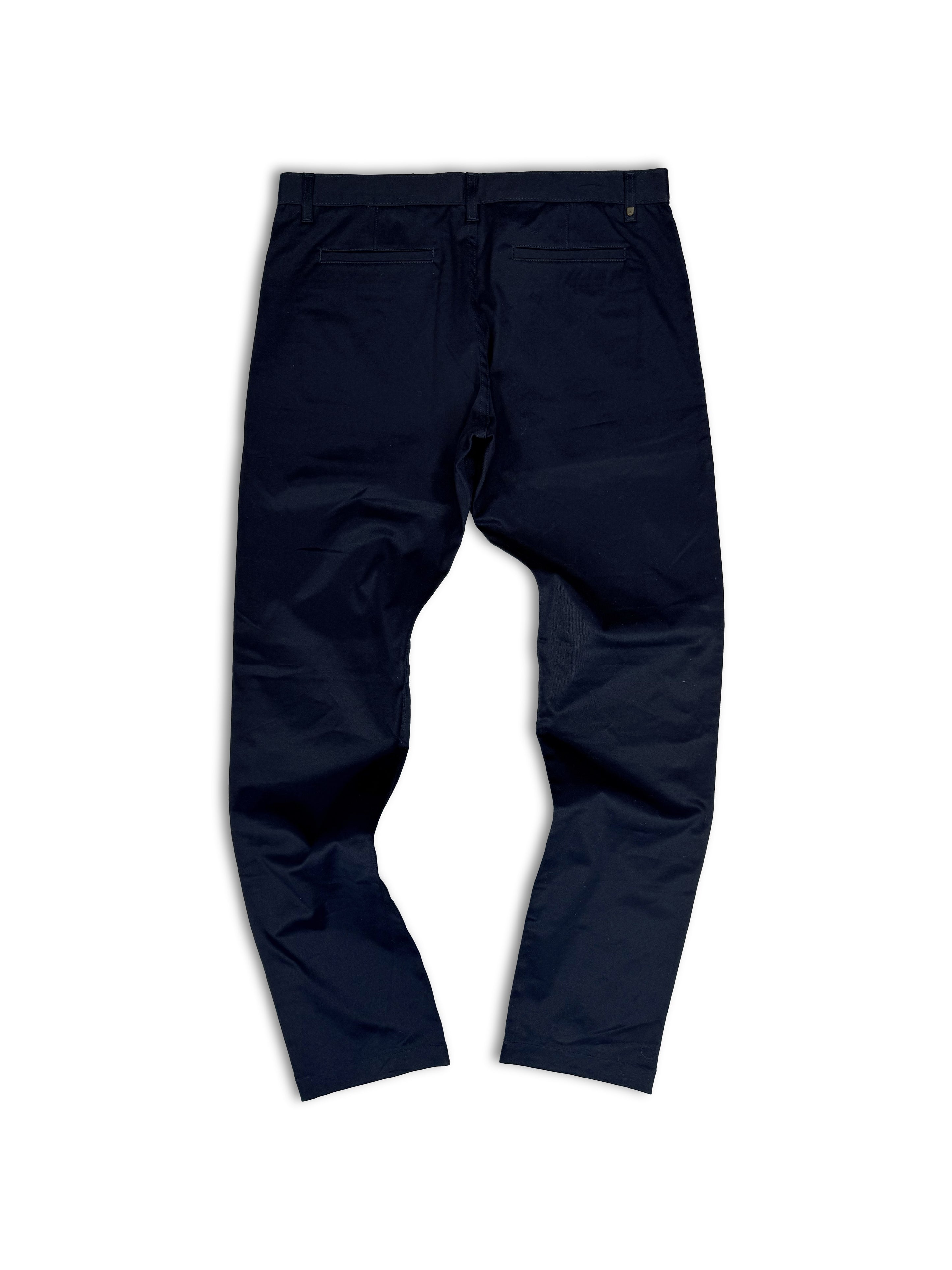 Saint Laurent Paris Navy Blue Slim Cut Pants