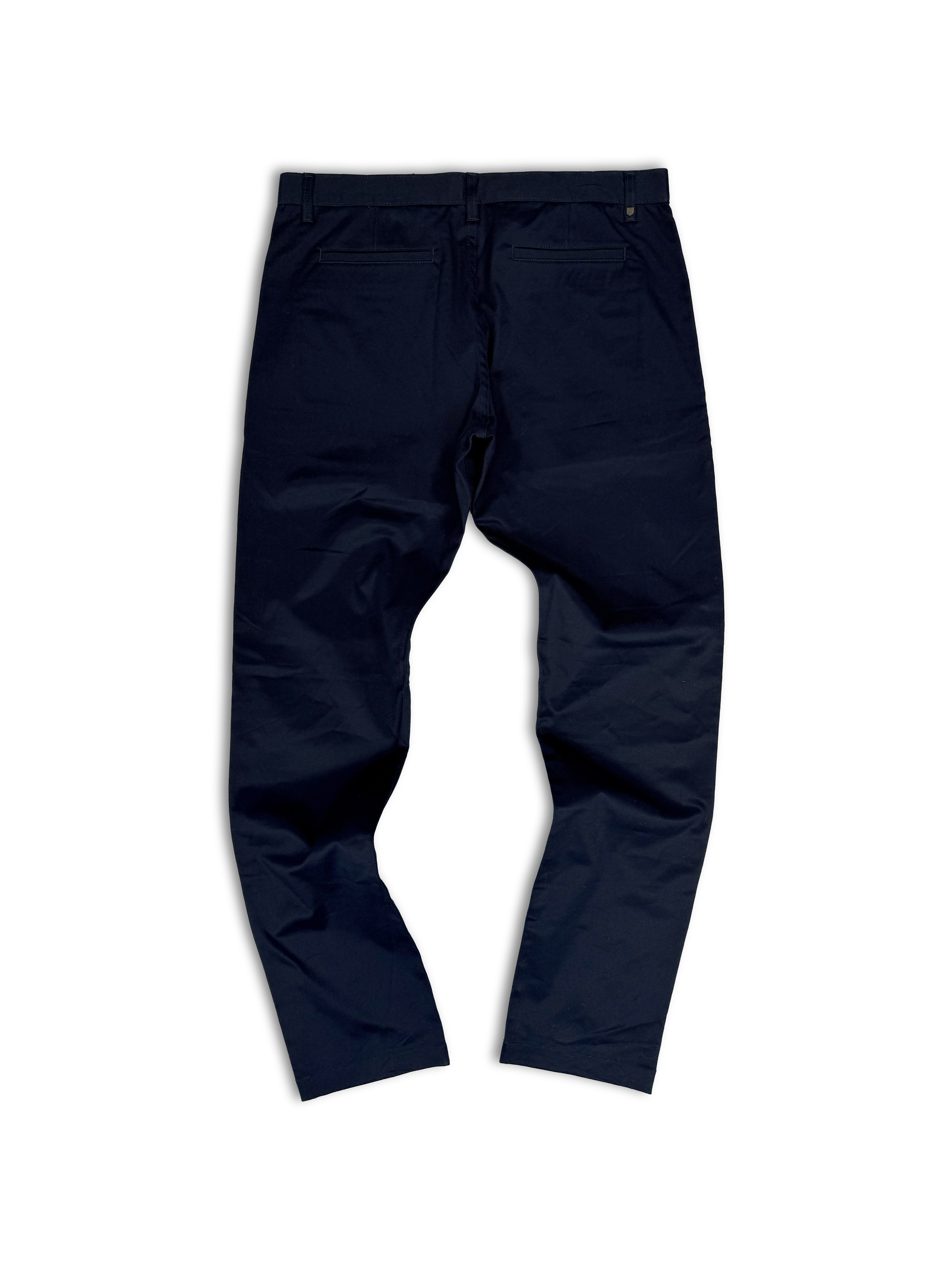 Saint Laurent Paris Navy Blue Slim Cut Pants