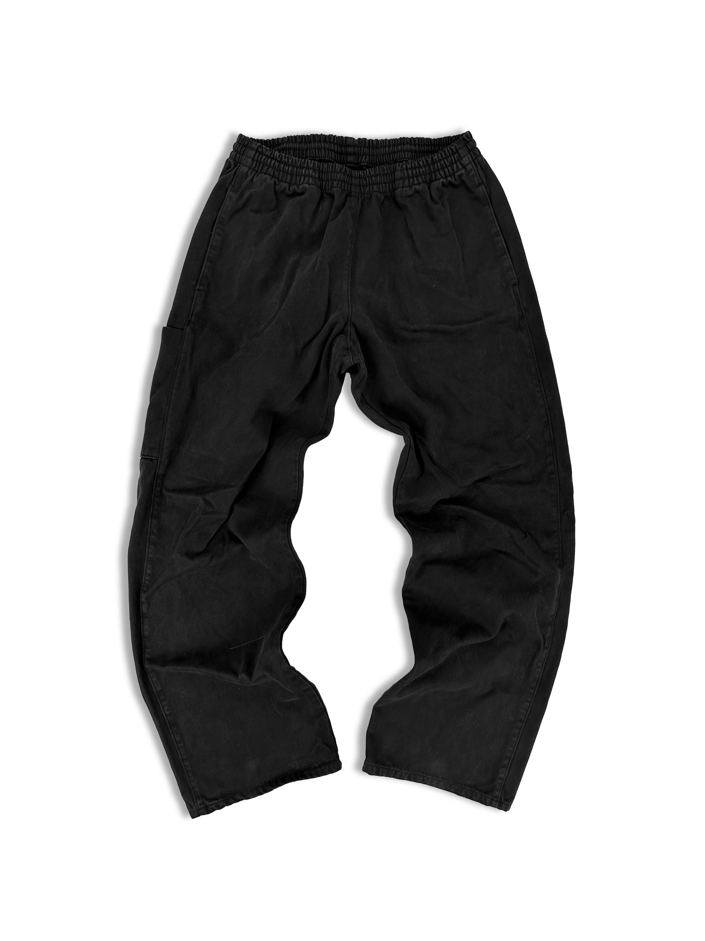 2023 Yeezy x Gap SAMPLE Black Wide Cut Pants
