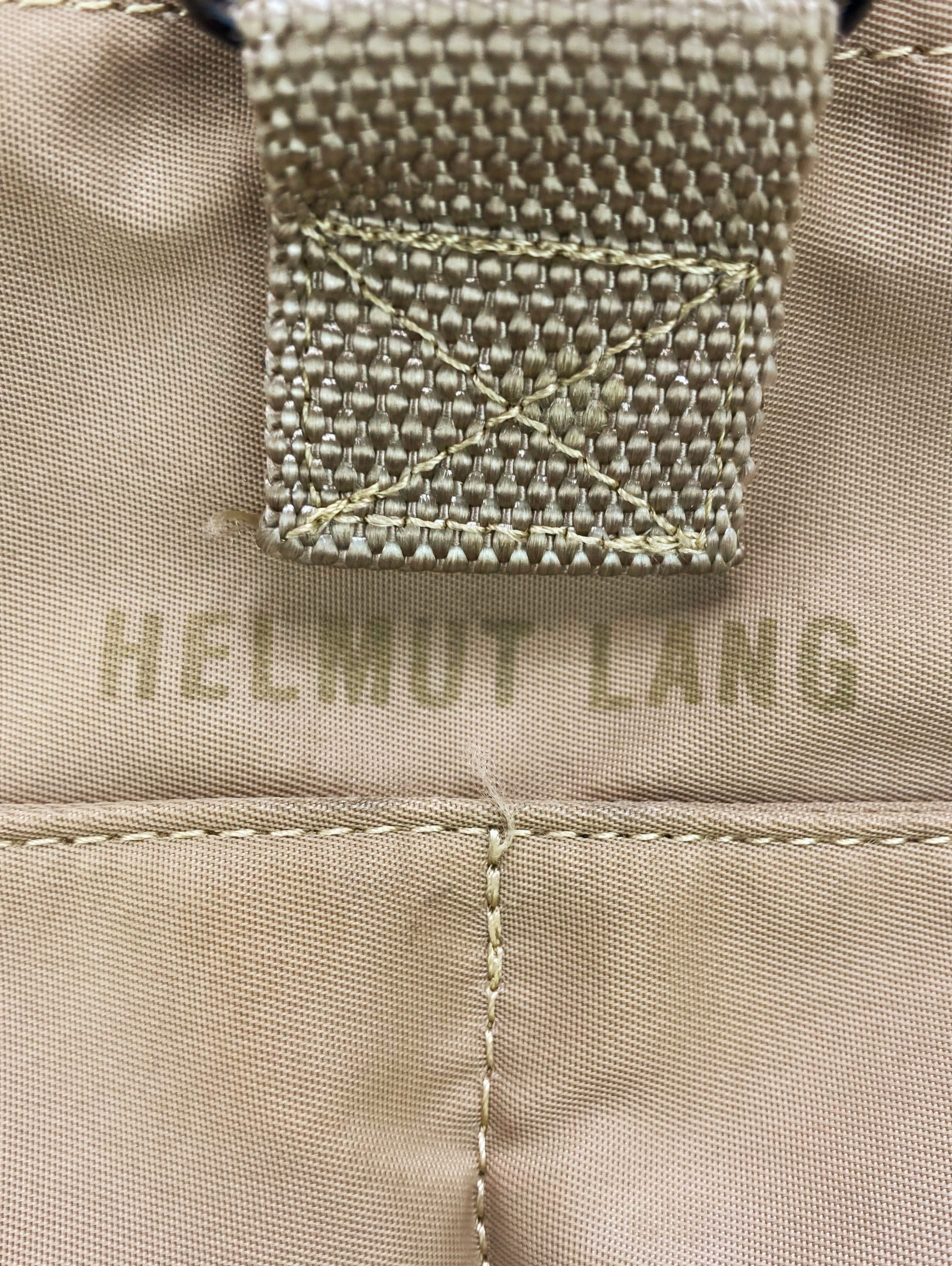 AW99 Helmut Lang Nylon Crossbody Zippered Bag