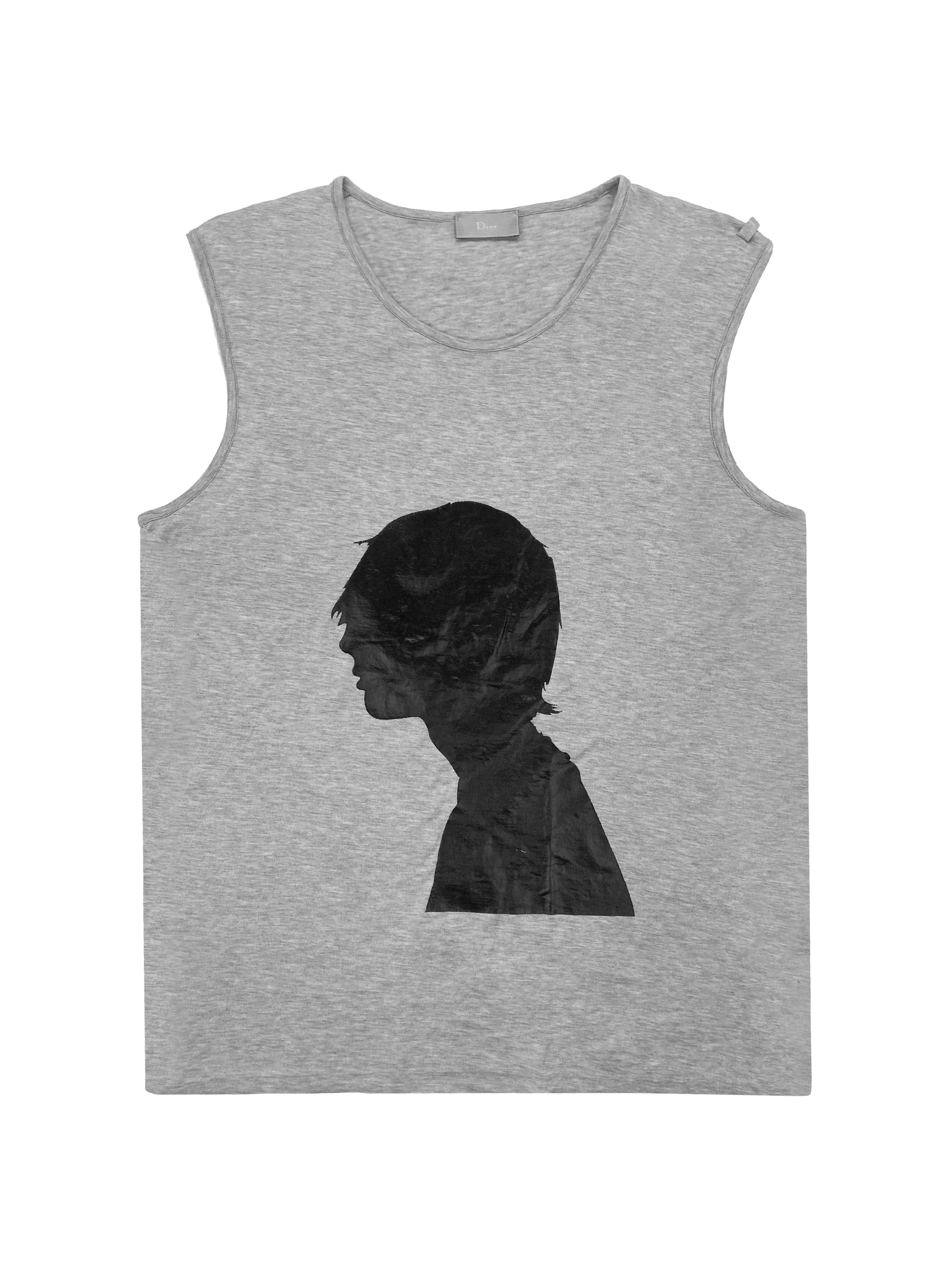 SS03 Dior by Hedi Slimane ‘Follow Me’ Silhouette Tank-top