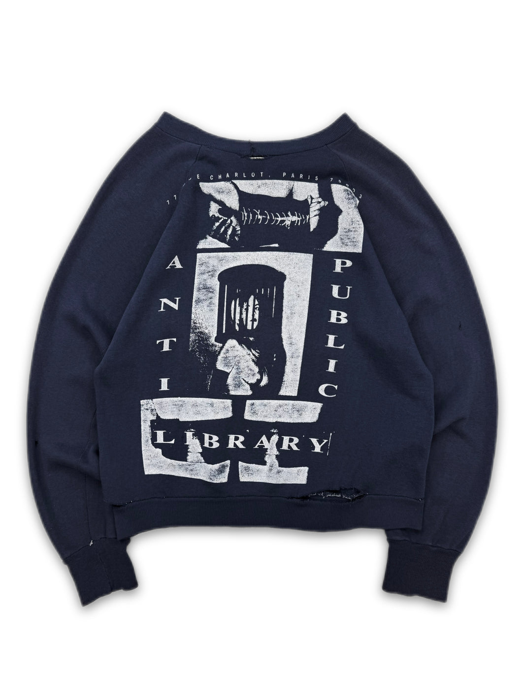 Anti Public Library x Enfants Riches Deprimes Single Stitch Crewneck