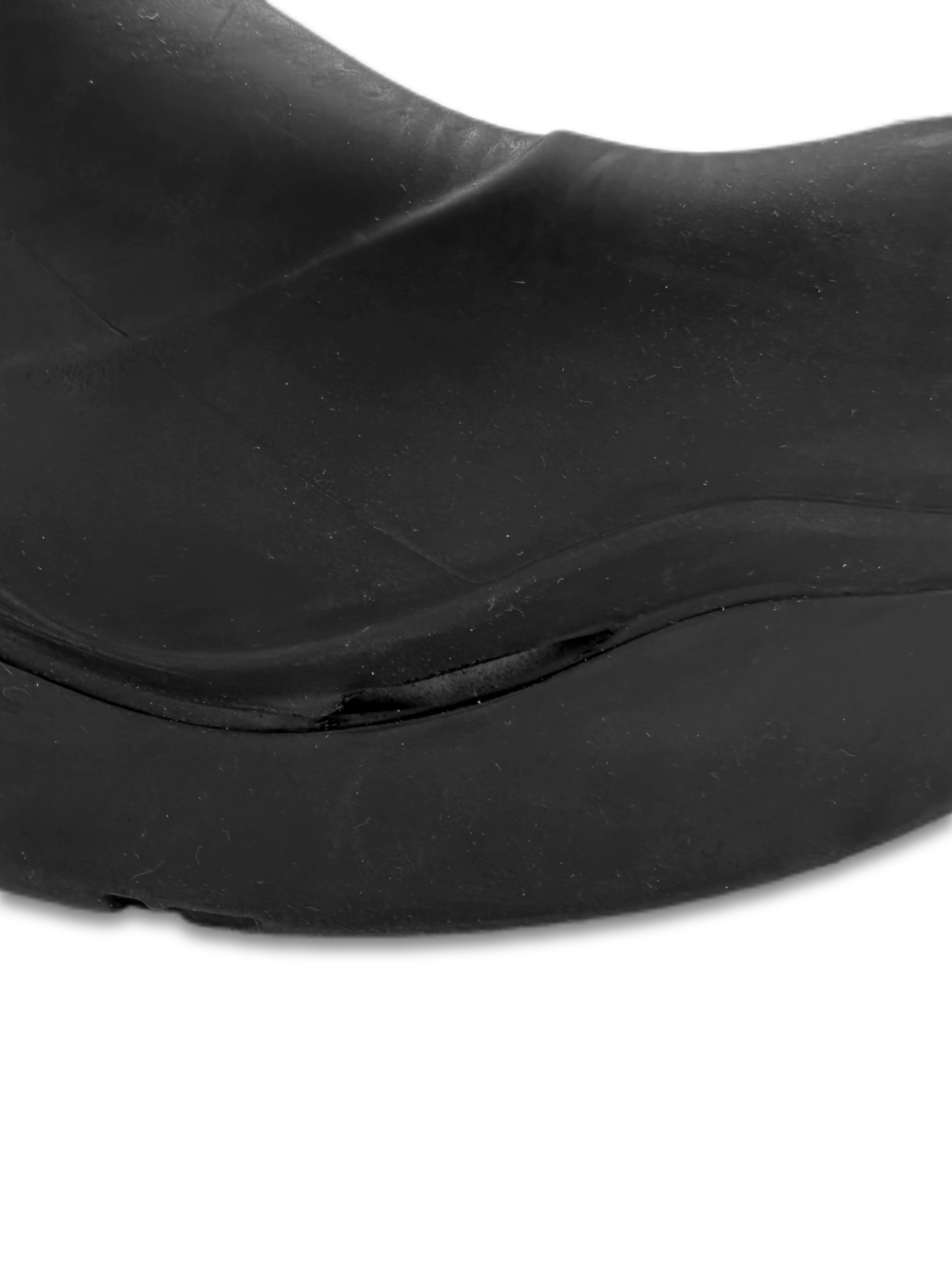 Bottega Veneta Black Hi-top Rubber ‘Puddle’ Boots