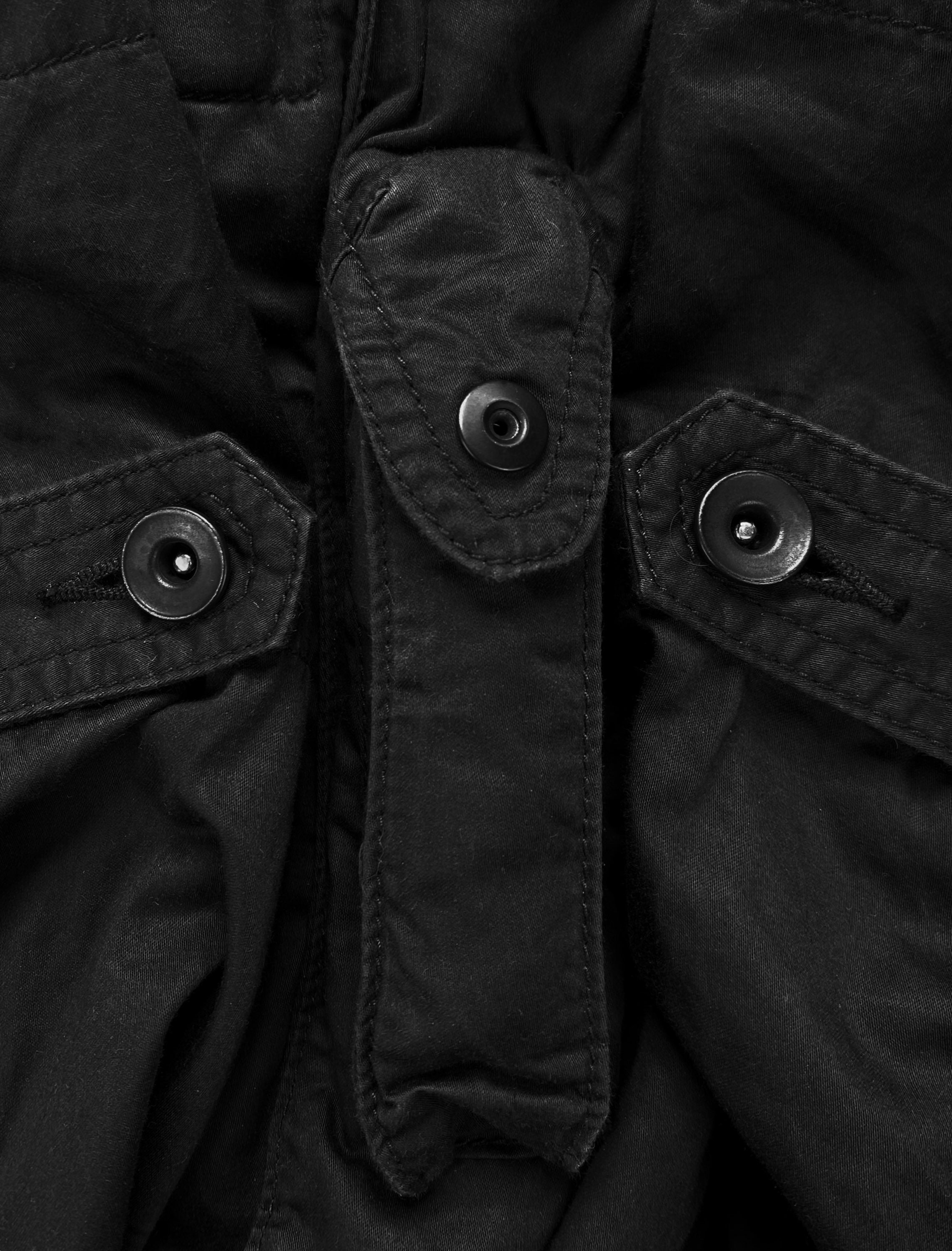 FW10 Julius Gas Mask Oversized Black Multi Pocket Cargo Pants