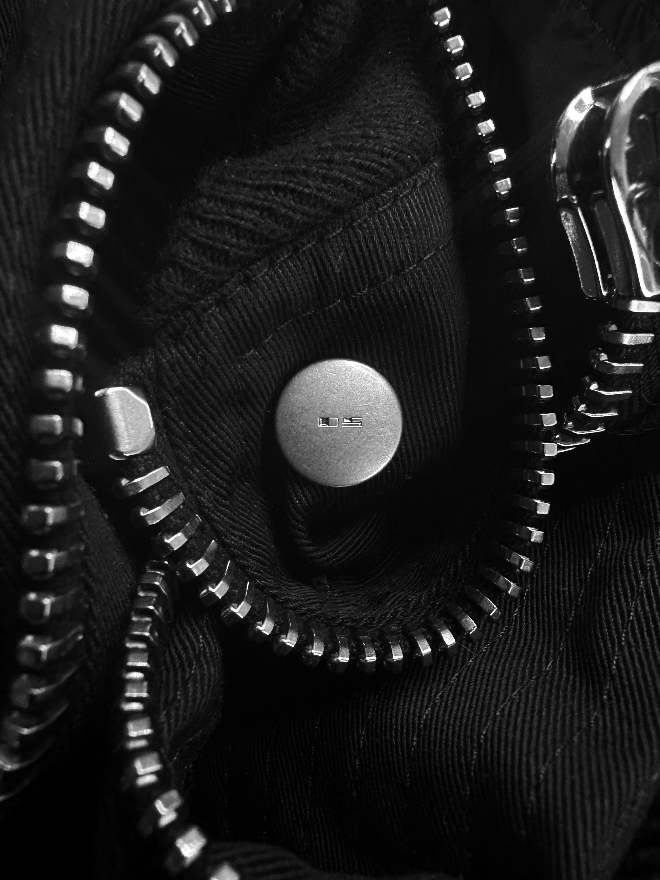 Rick Owens ‘DRKSHDW’ Black MA-1 Nylon Cargo Bomber Jacket