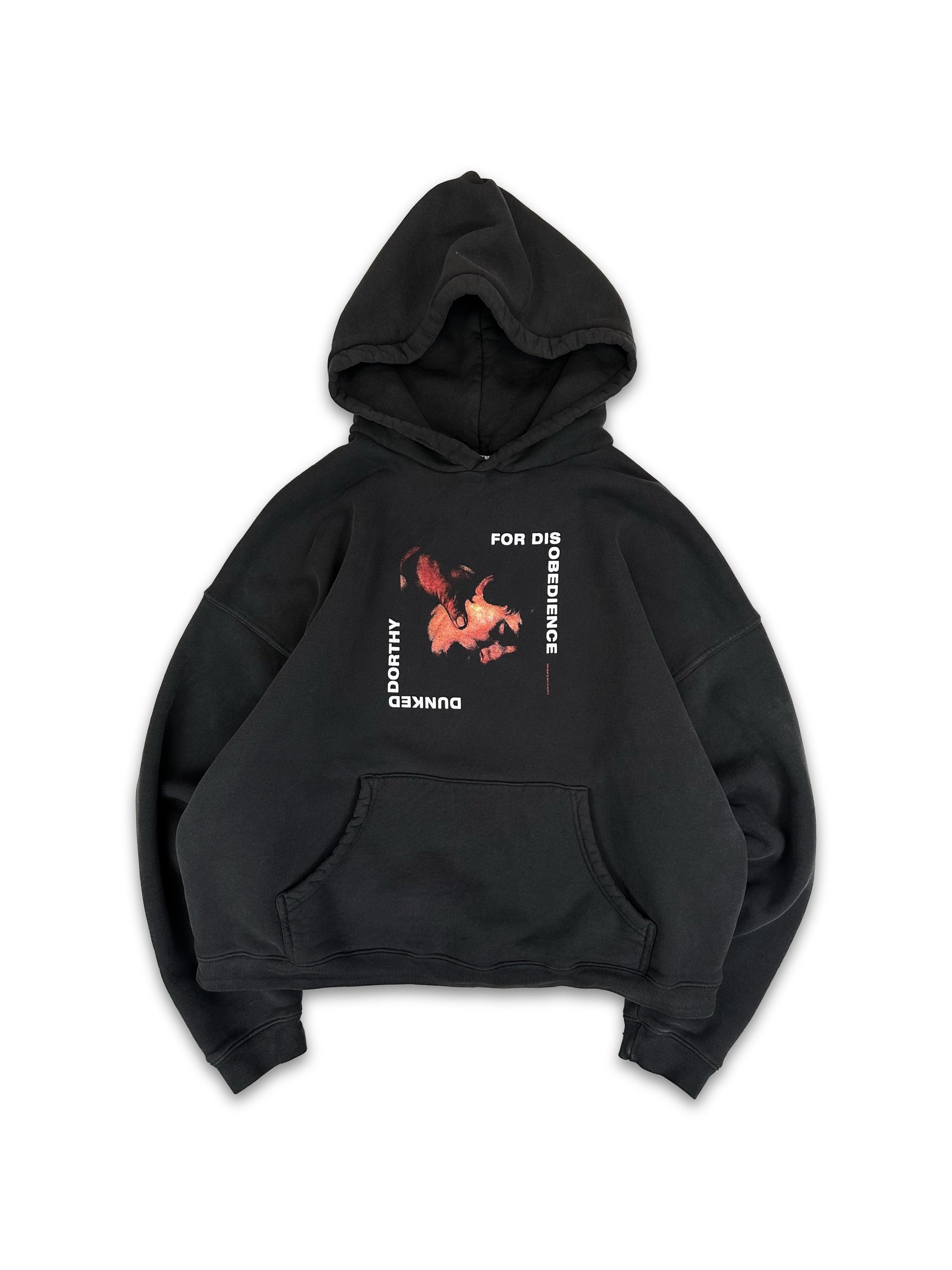 AW23 Enfants Riches Deprimes ‘Disobedience’ Washed Grey Hoodie