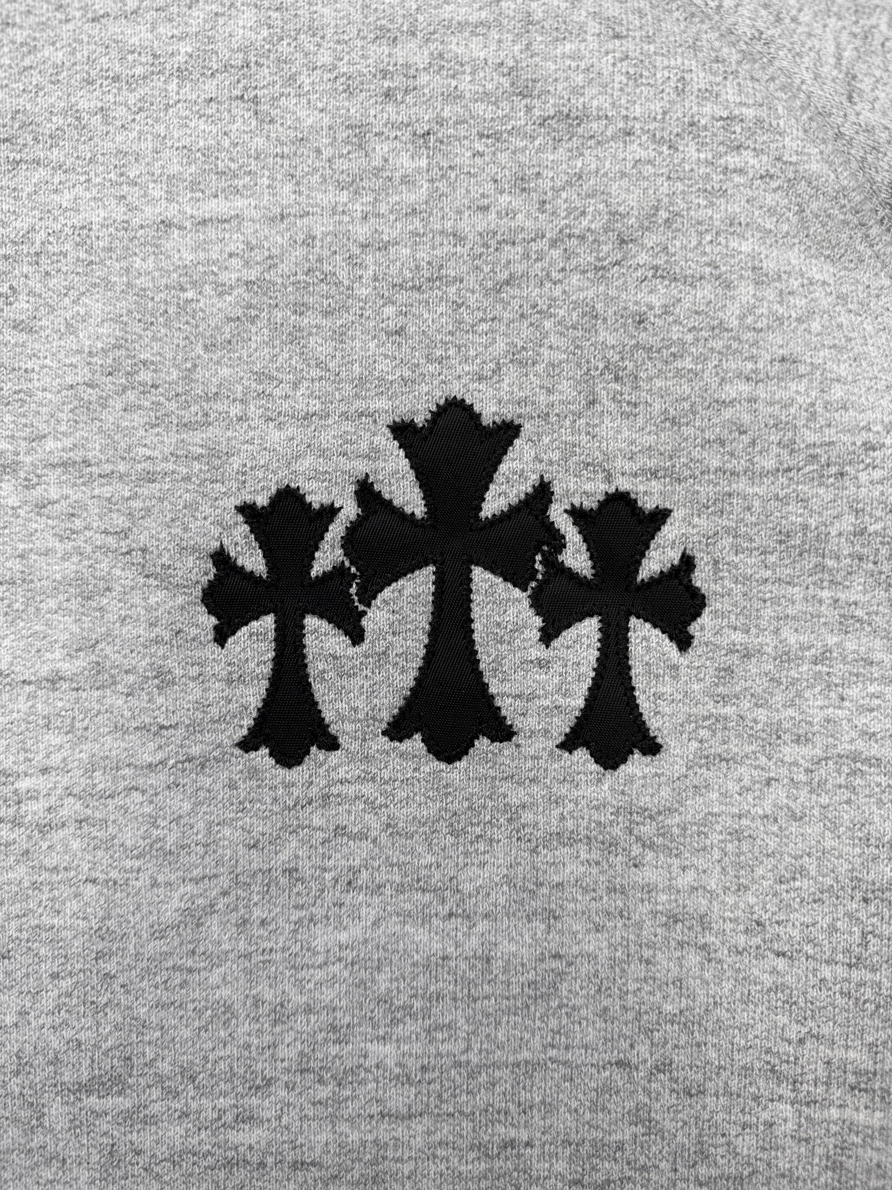 Chrome Hearts ‘Triple Cross’ Nylon CH Heavy Weight Hoodie