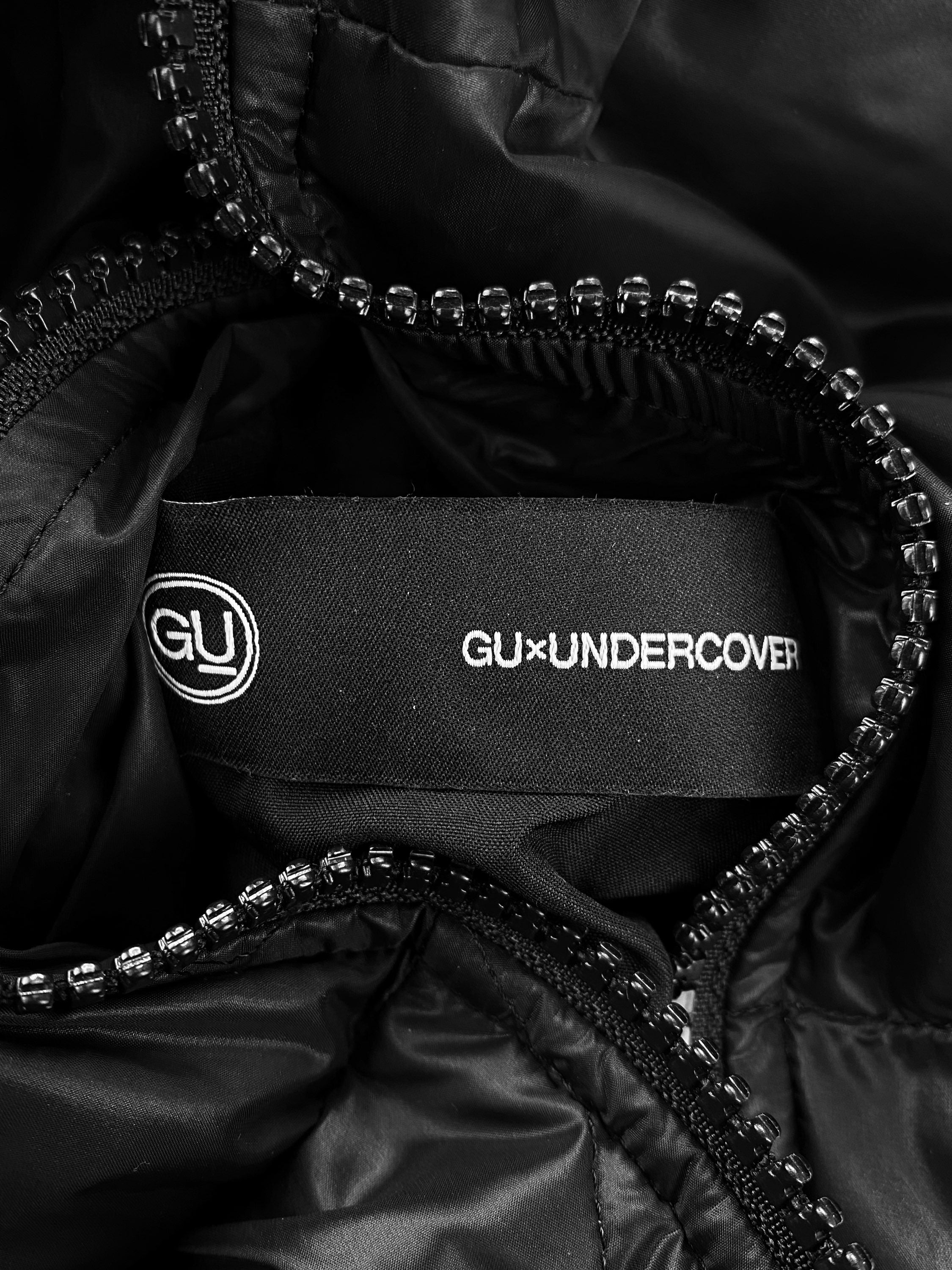 Undercover ‘Freedom’ Black Down-fill Hooded Puffer Jacket