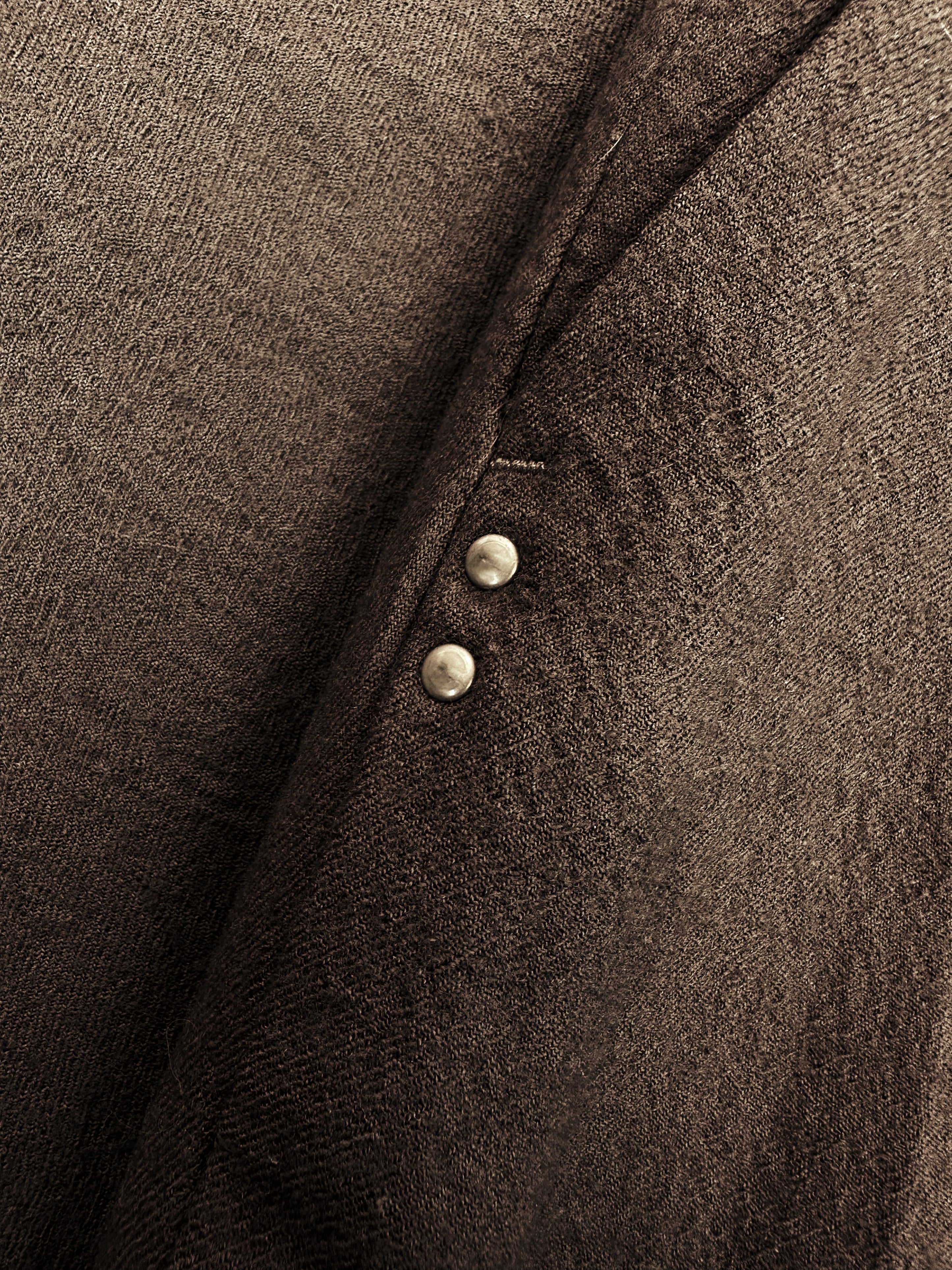 Rick Owens Virgin Wool Cropped Dust Pierced Pants