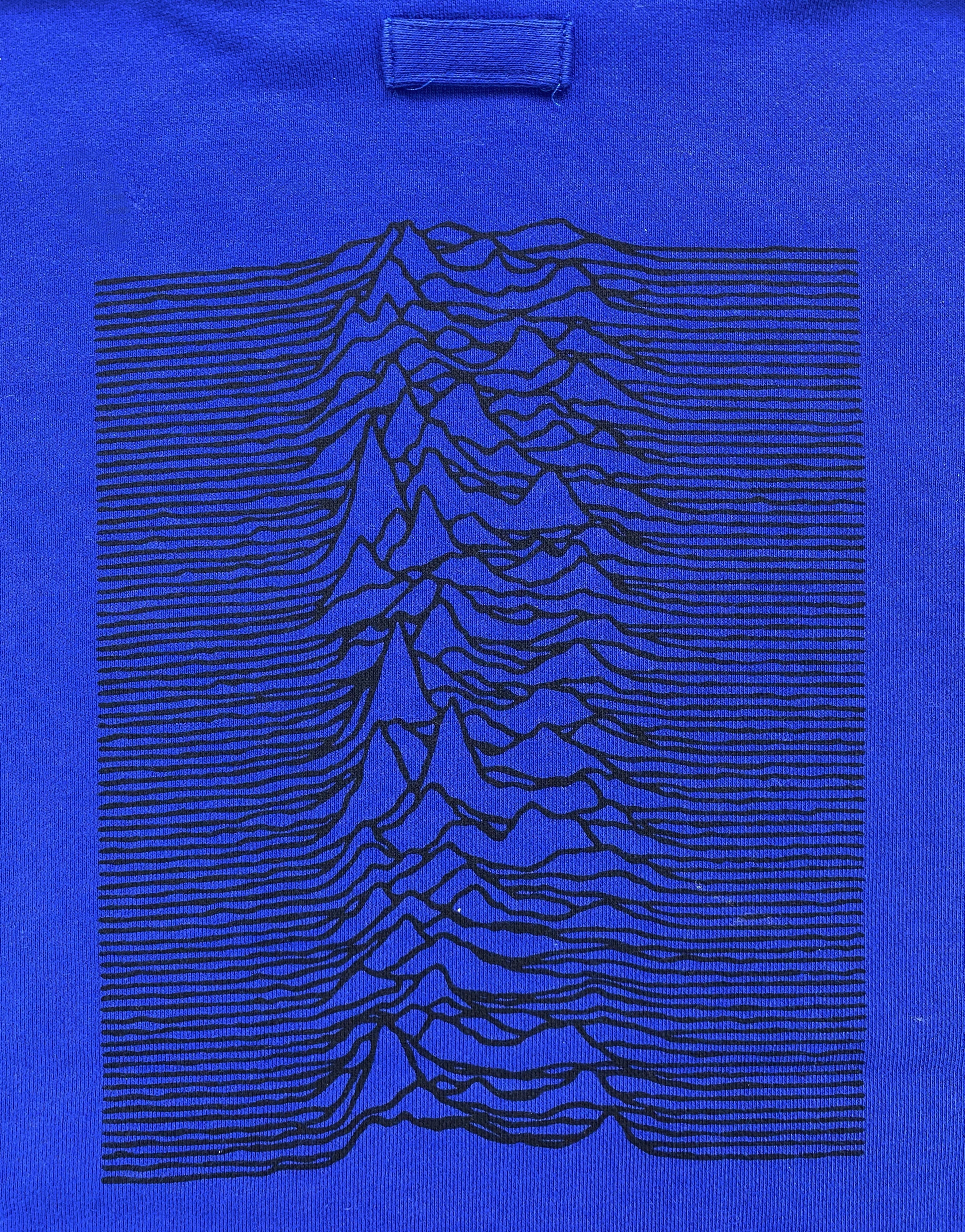 SS18 Raf Simons Joy Division ‘Unknown Pleasures’ Oversized Hoodie