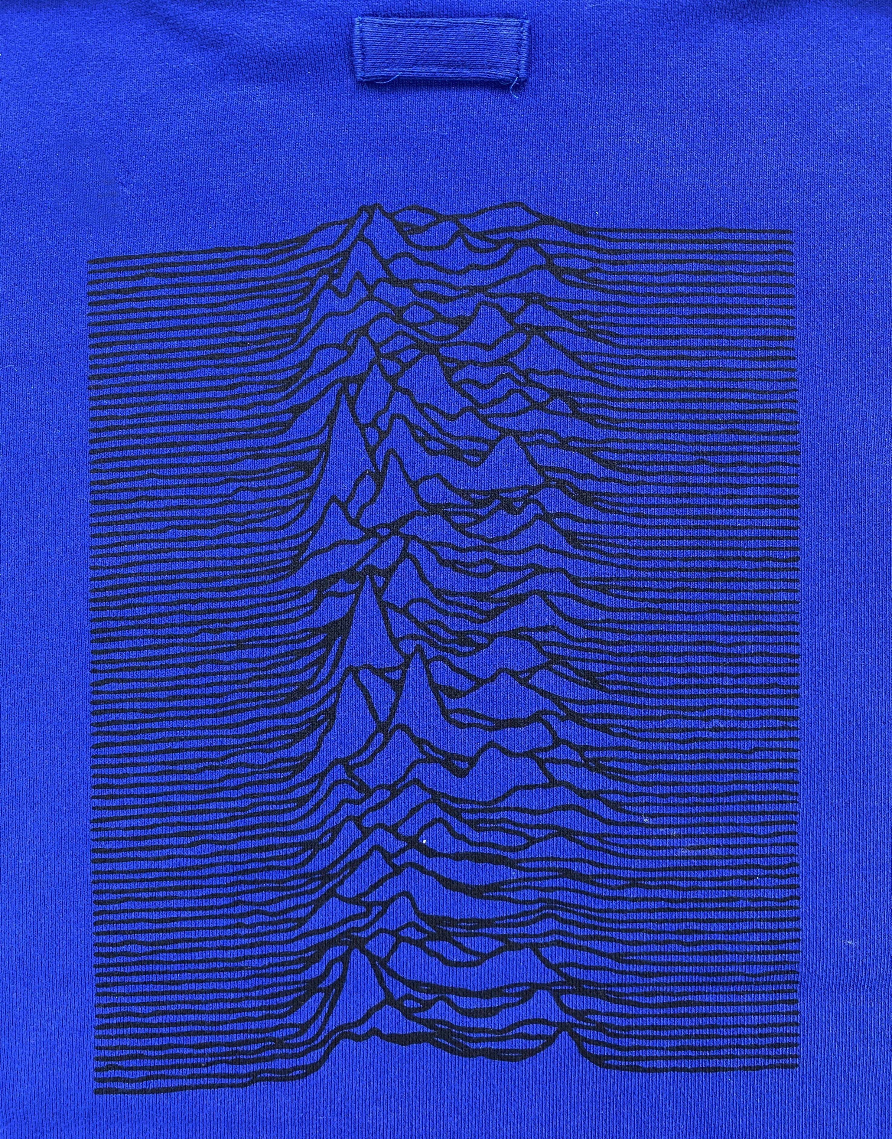 SS18 Raf Simons Joy Division ‘Unknown Pleasures’ Oversized Hoodie