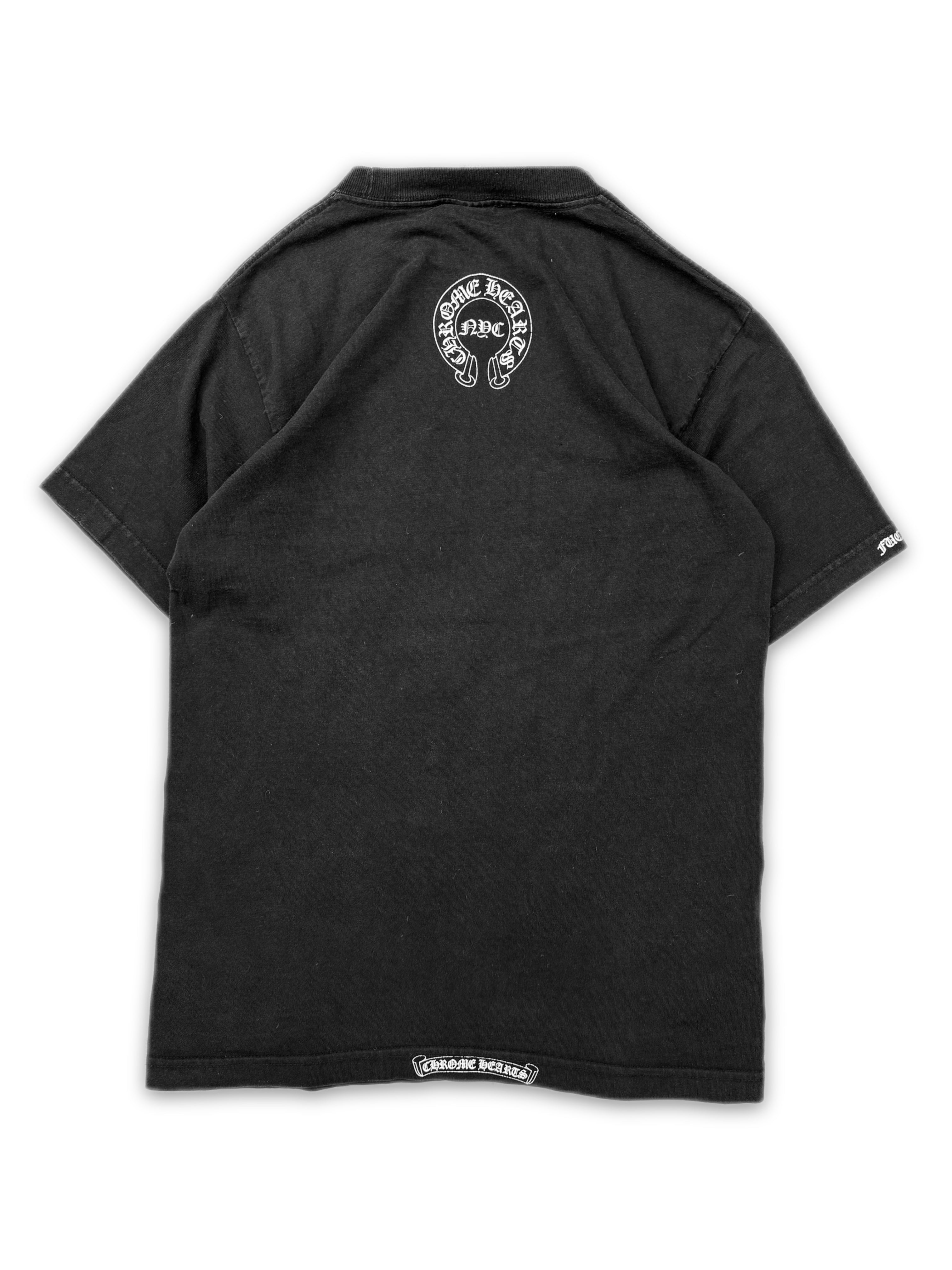 90s Chrome Hearts NYC Exclusive Horse Shoe Fleur T-Shirt