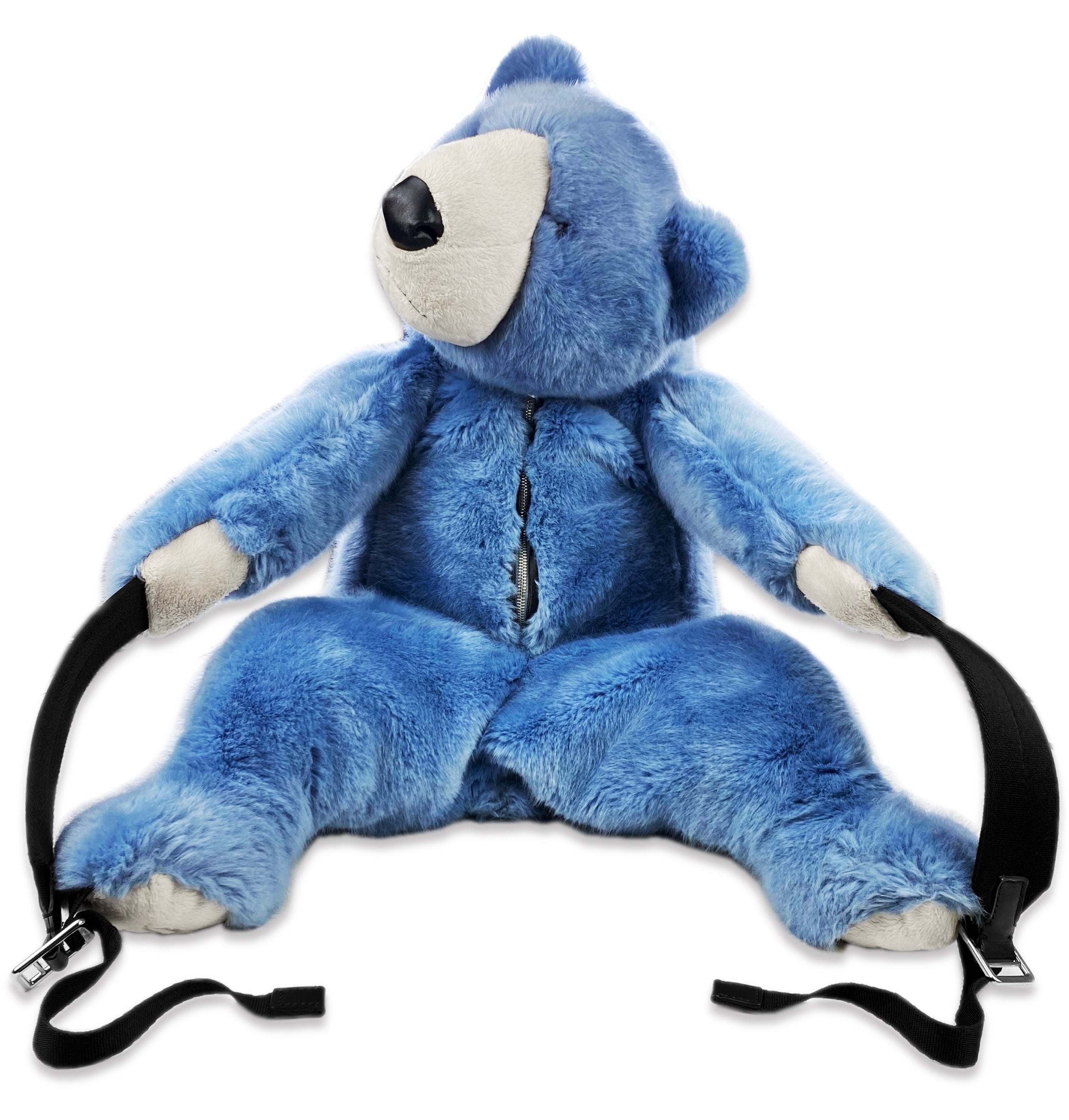 FW17 Dolce & Gabbana Full Size Polar Bear Faux Fur Plush Backpack
