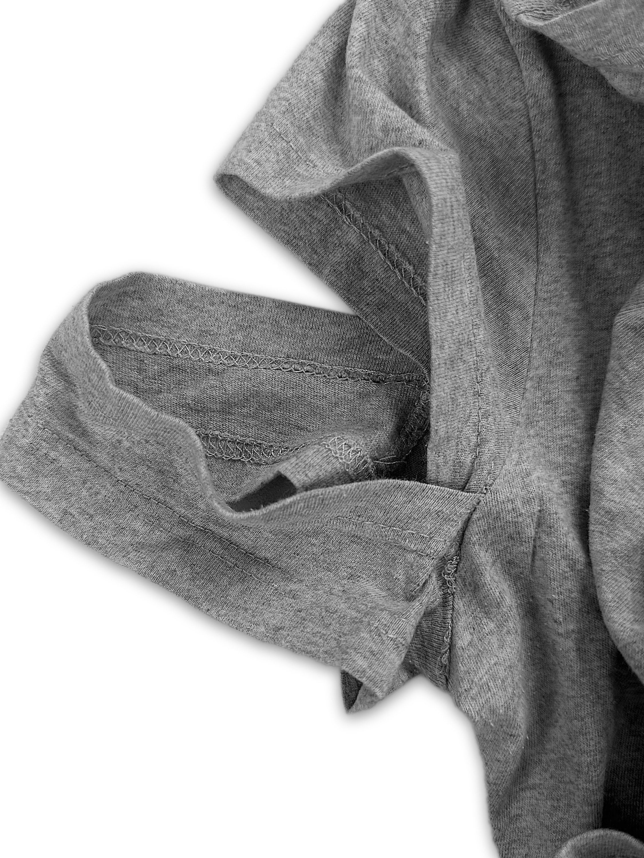 SS99 Helmut Lang ‘Cut Out’ Heather Grey T-Shirt