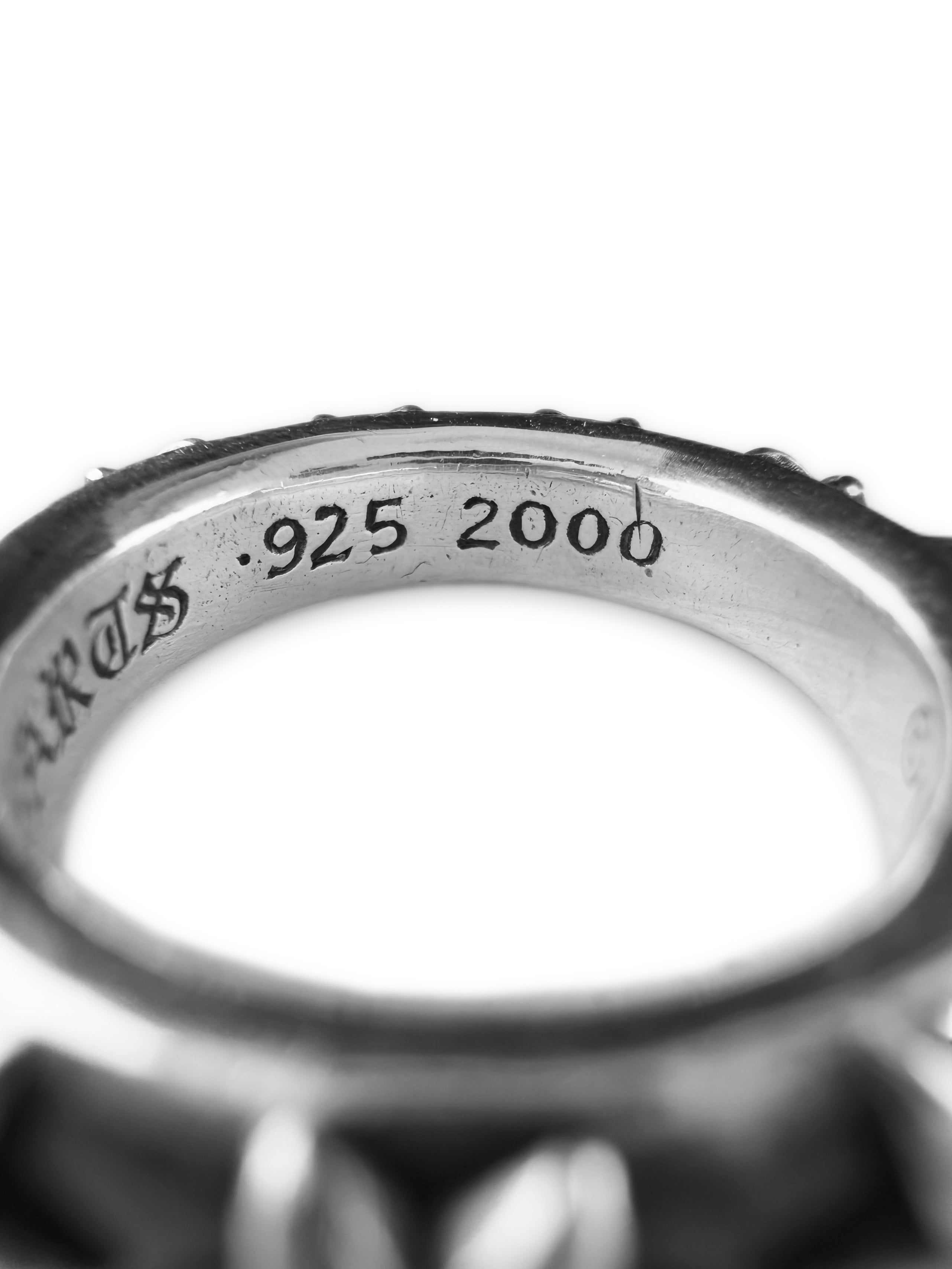 Chrome Hearts ‘Star’ .925 Silver Spacer Band Ring