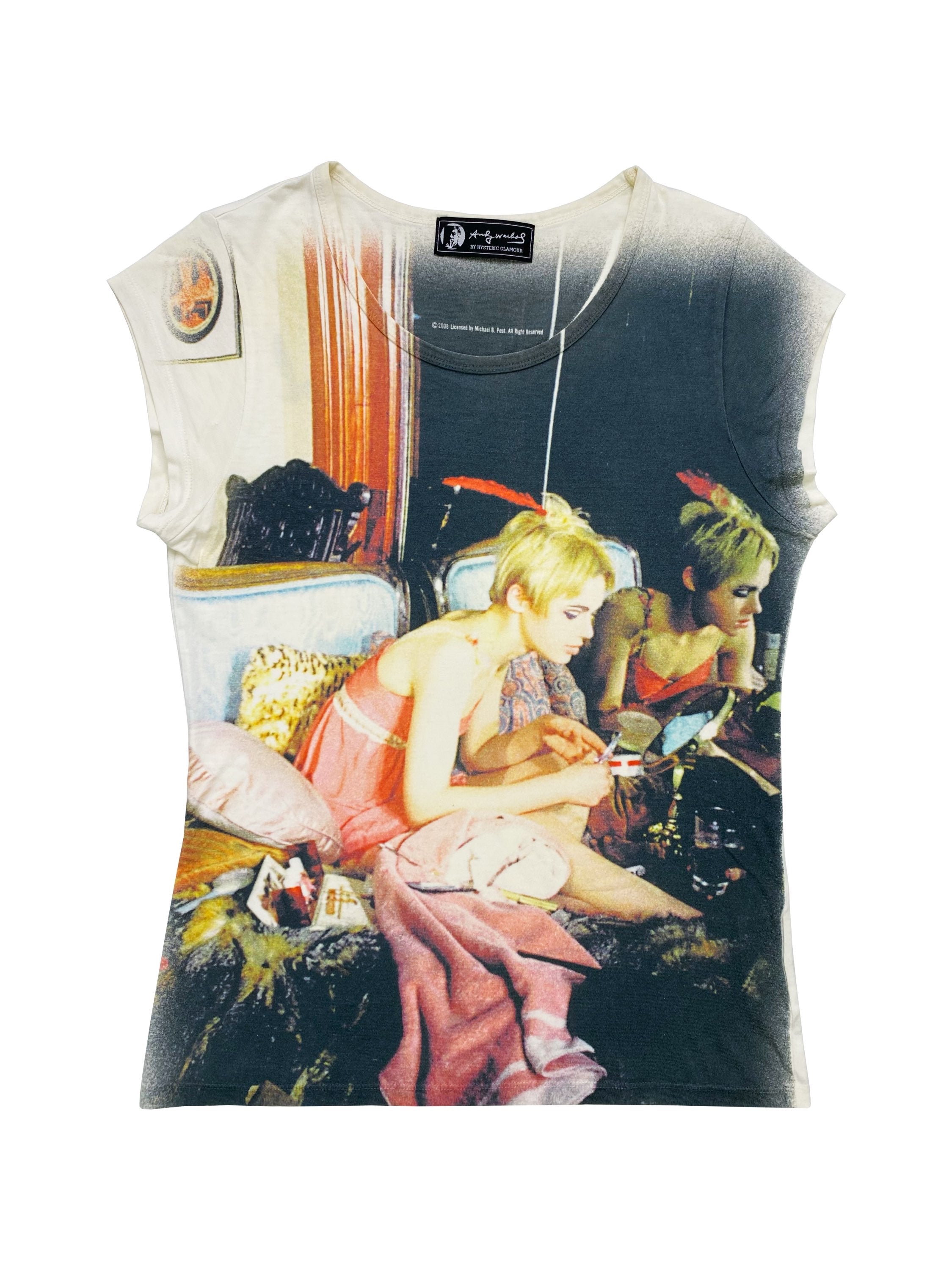 Hysteric Glamour Andy Warhol Full Print Graphic Tank Top
