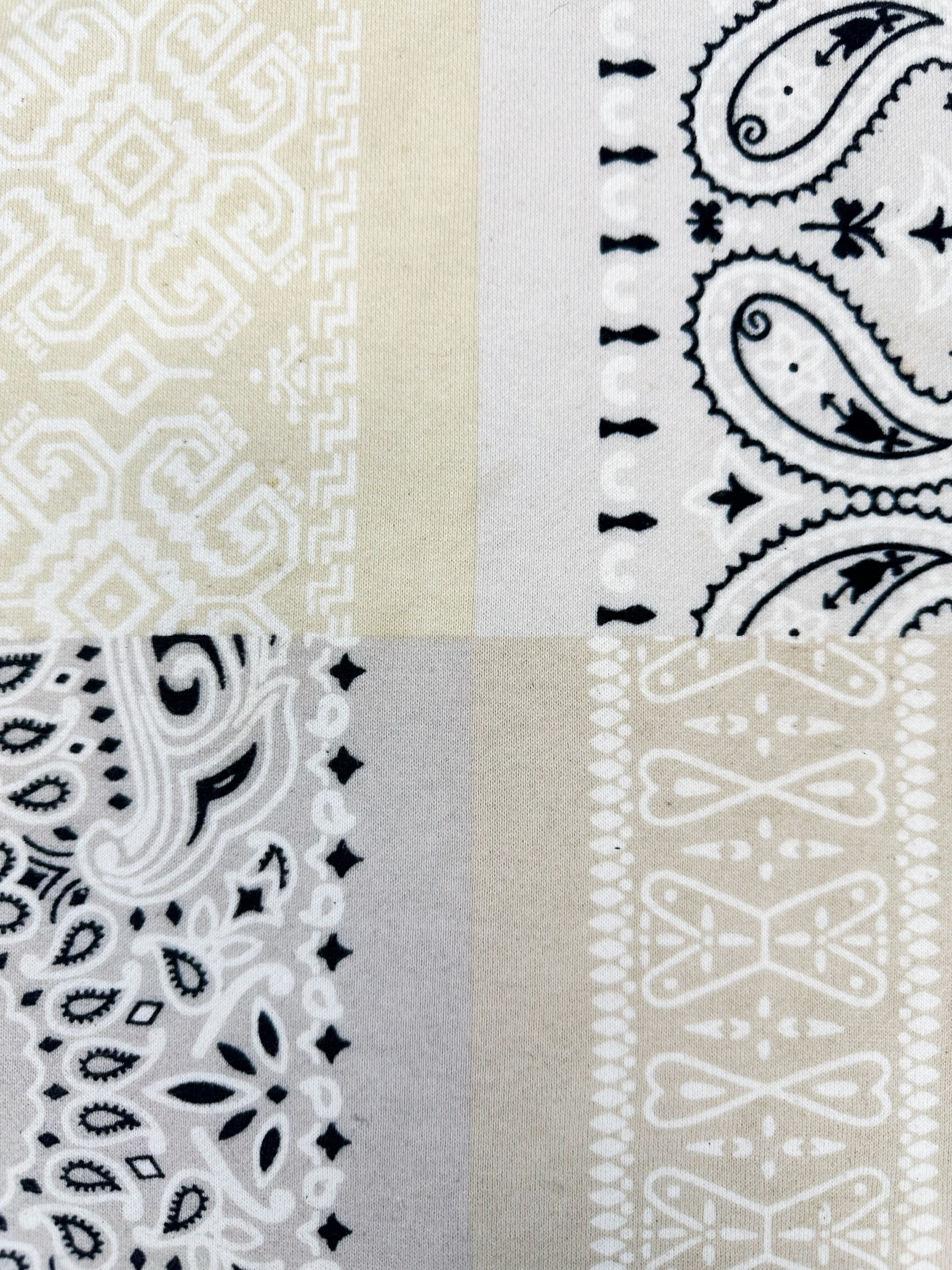 Kapital Beige Paisley Bandana Sleeveless Tank-top