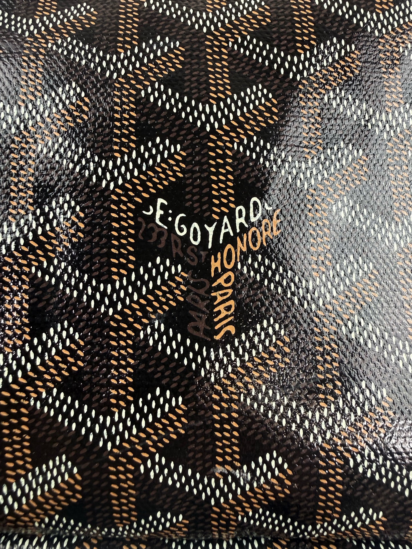 Goyard Croisiere 50 Goyardine Leather Trim Duffle Bag