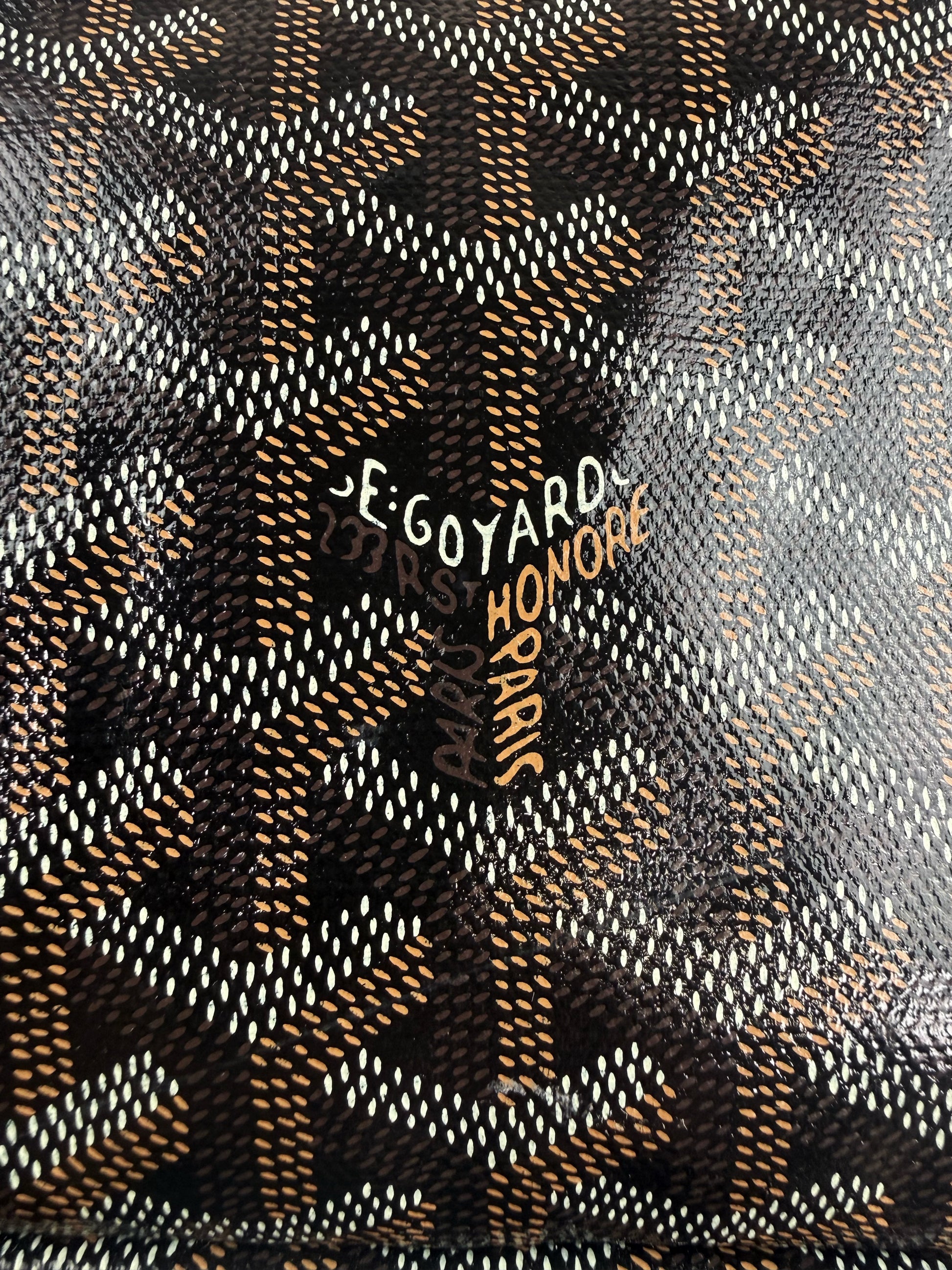 Goyard Croisiere 50 Goyardine Leather Trim Duffle Bag